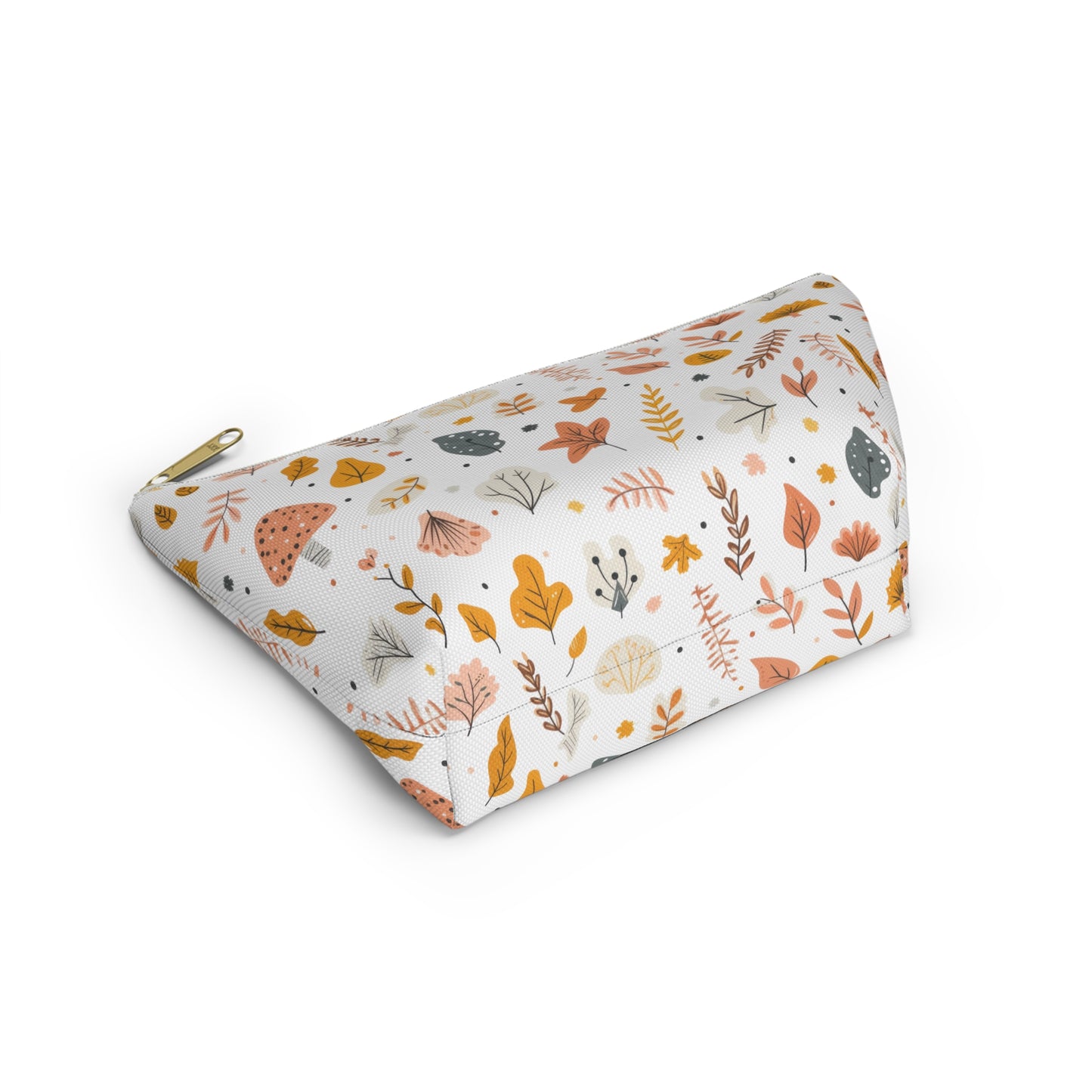 Autumn Leaves Cosmetic Pouch | Zipper Makeup Bag