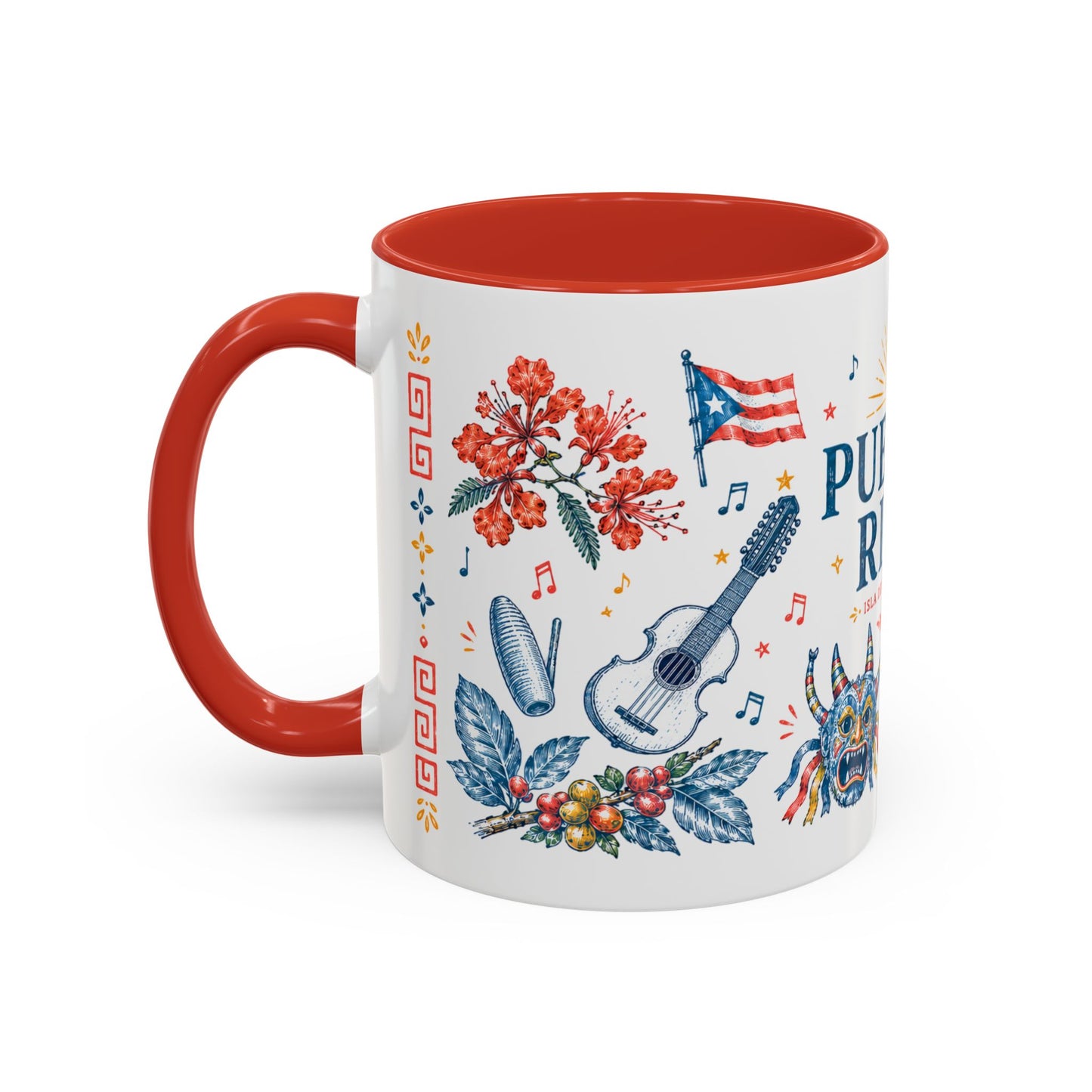 Puerto Rico Ceramic Coffee Mug | Travel Souvenir