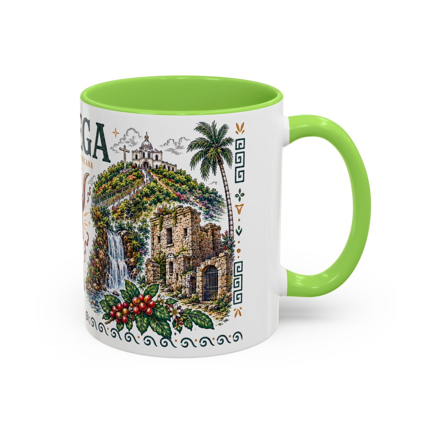 La Vega Dominican Republic Mug | Vintage Dominican Heritage Coffee Cup
