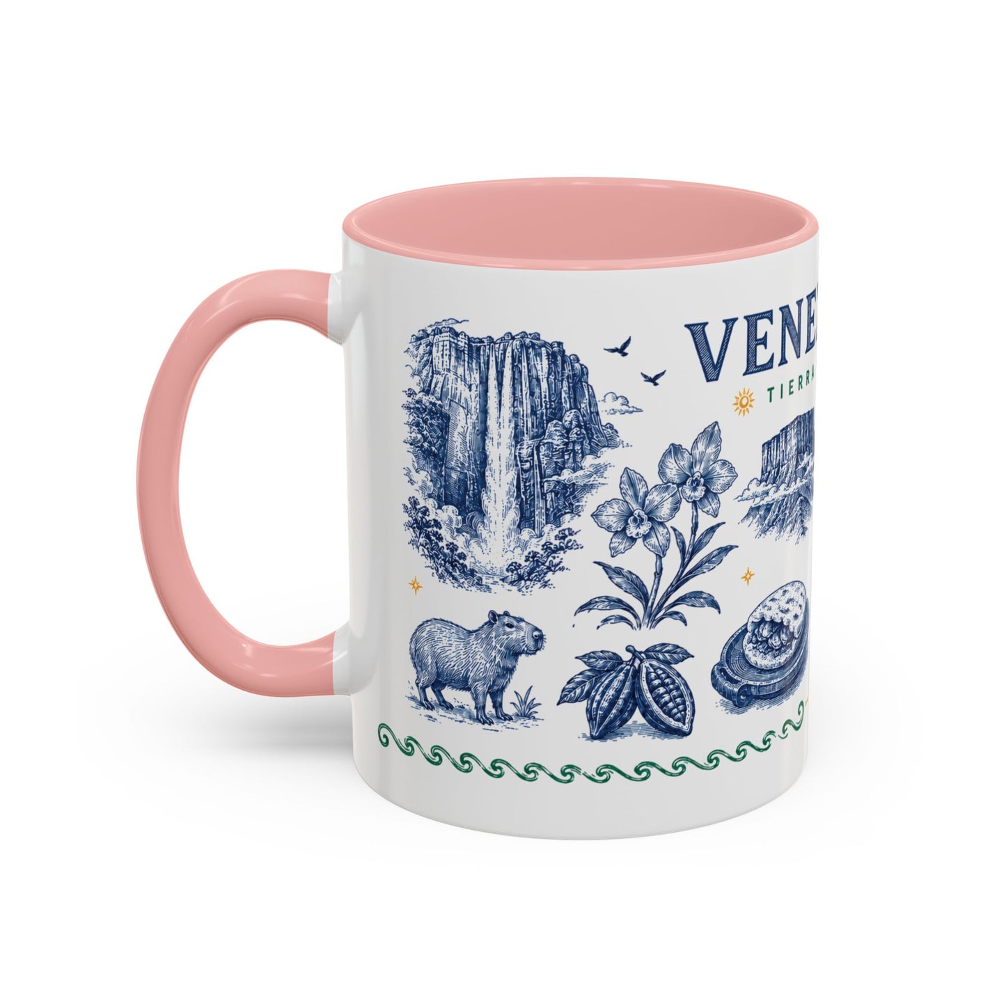Venezuela Ceramic Coffee Mug | Travel Souvenir