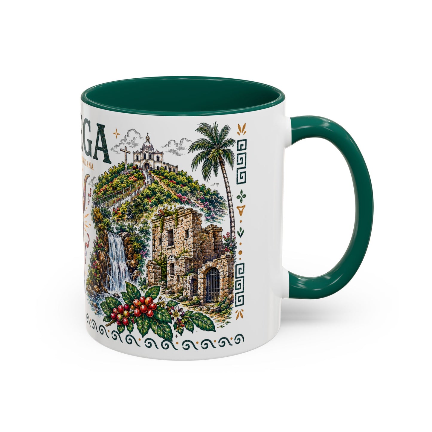 La Vega Dominican Republic Mug | Vintage Dominican Heritage Coffee Cup
