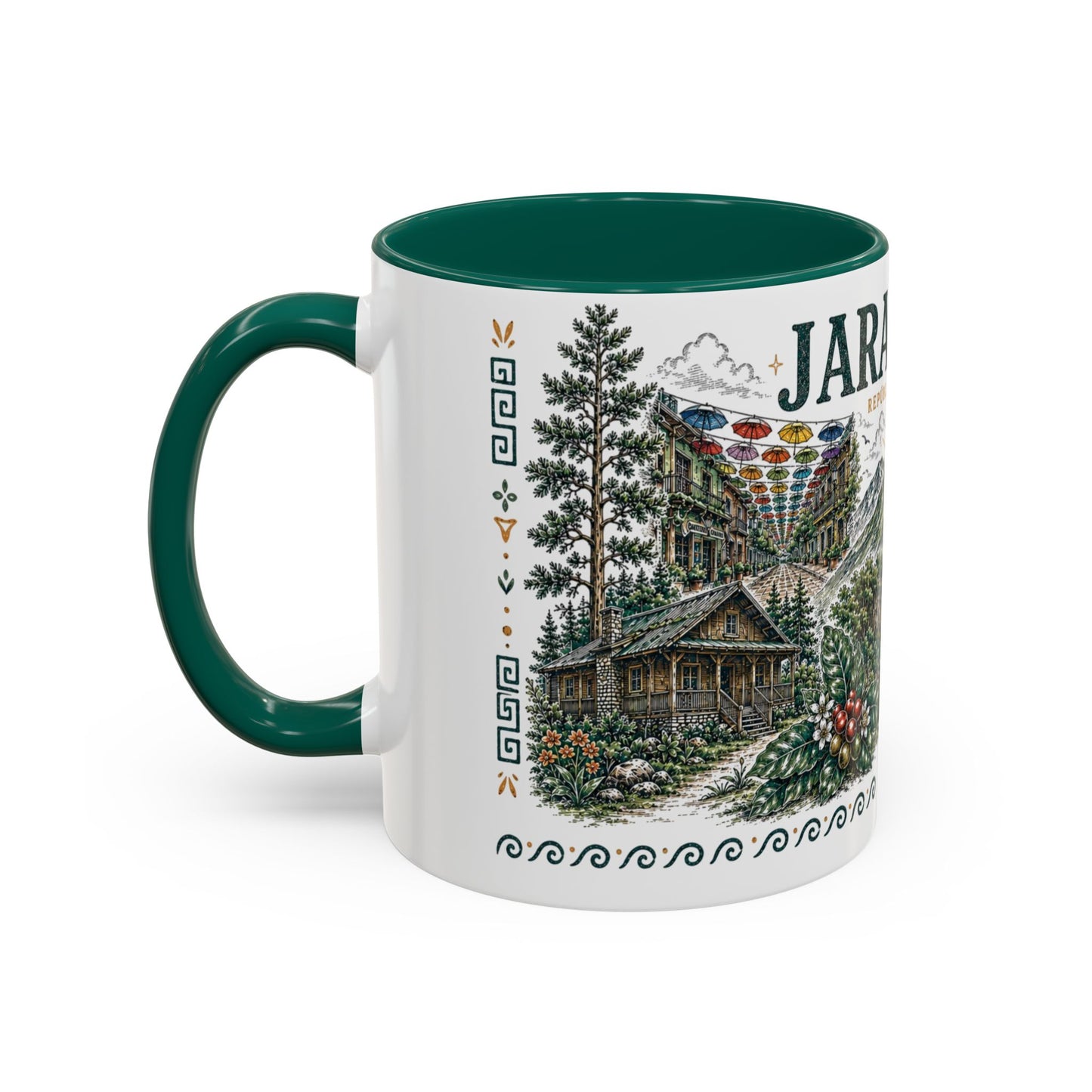 Jarabacoa Dominican Republic Mug | Vintage Dominican Heritage Coffee Cup