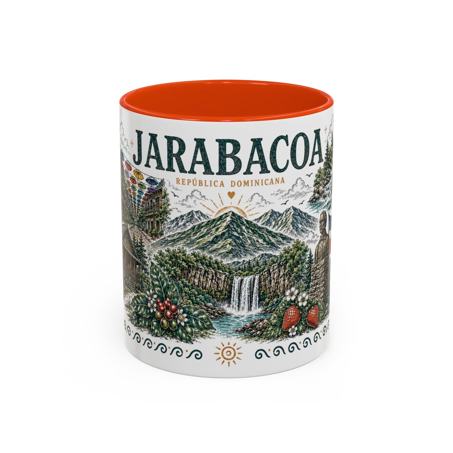 Jarabacoa Dominican Republic Mug | Vintage Dominican Heritage Coffee Cup