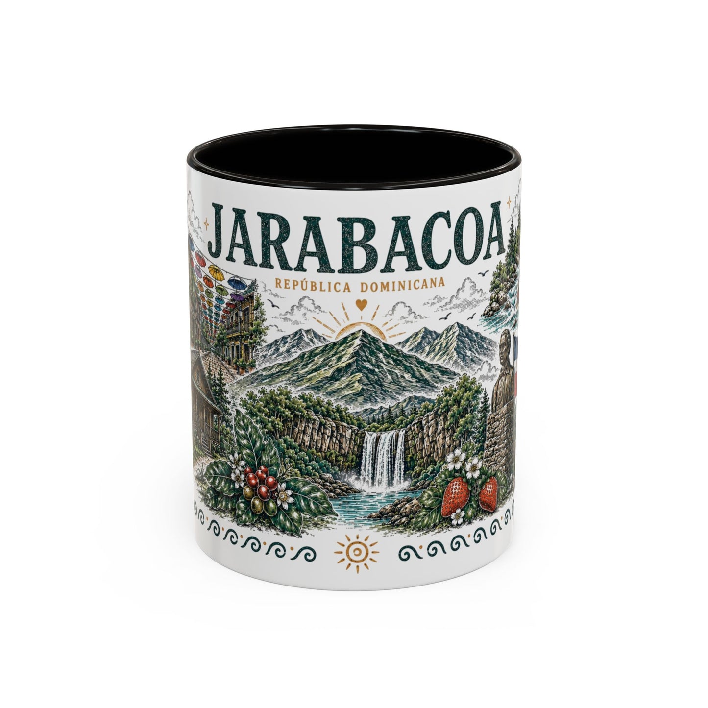 Jarabacoa Dominican Republic Mug | Vintage Dominican Heritage Coffee Cup