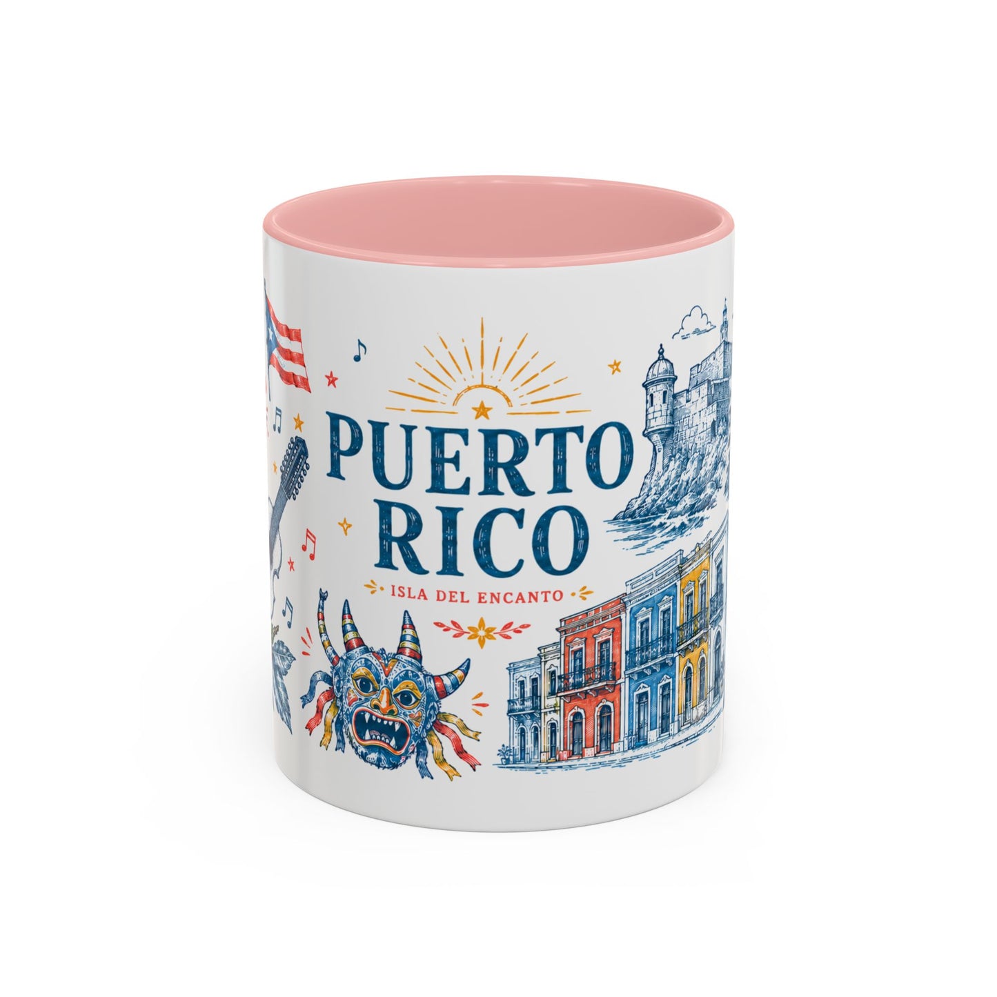 Puerto Rico Ceramic Coffee Mug | Travel Souvenir