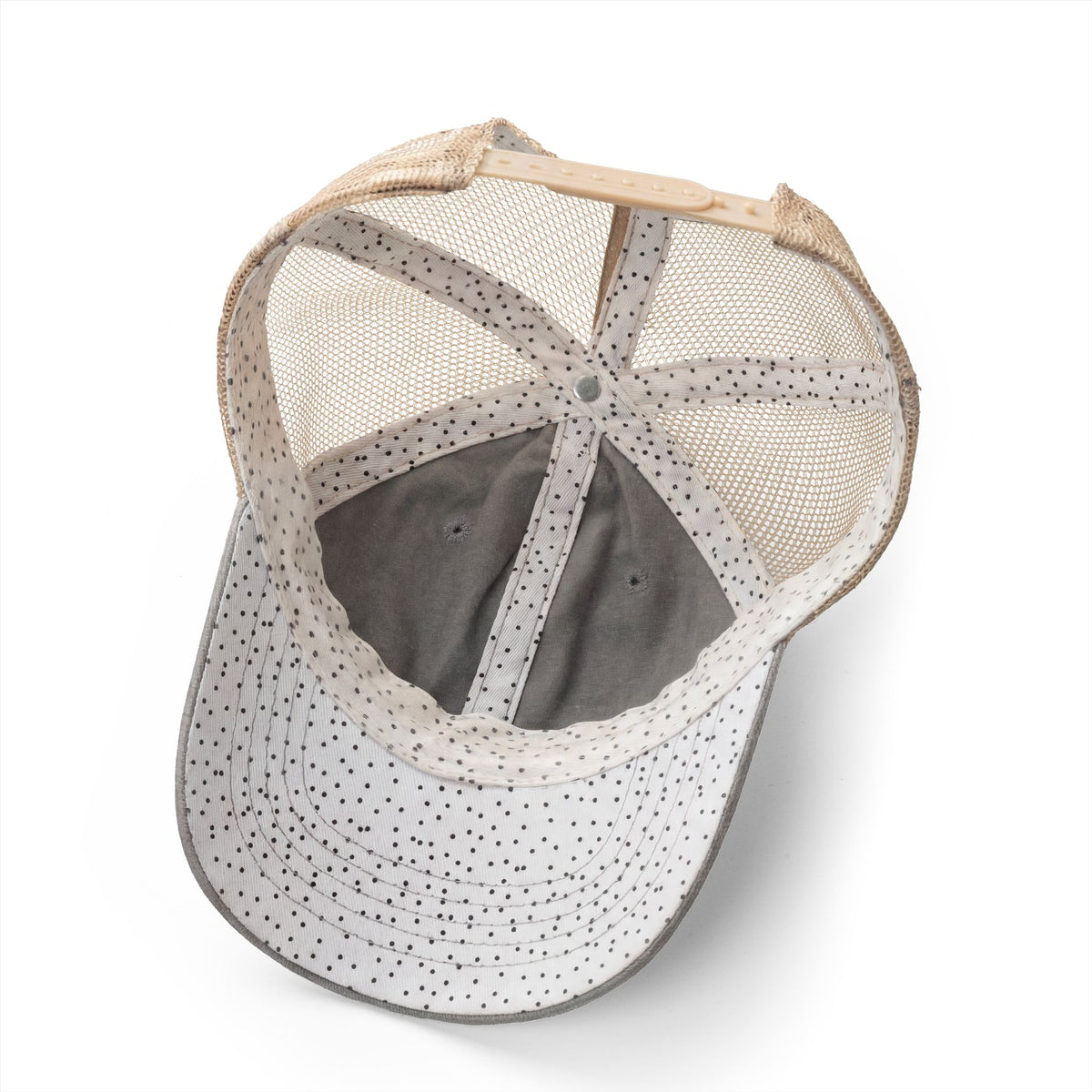 Light Grey / Polka Dots