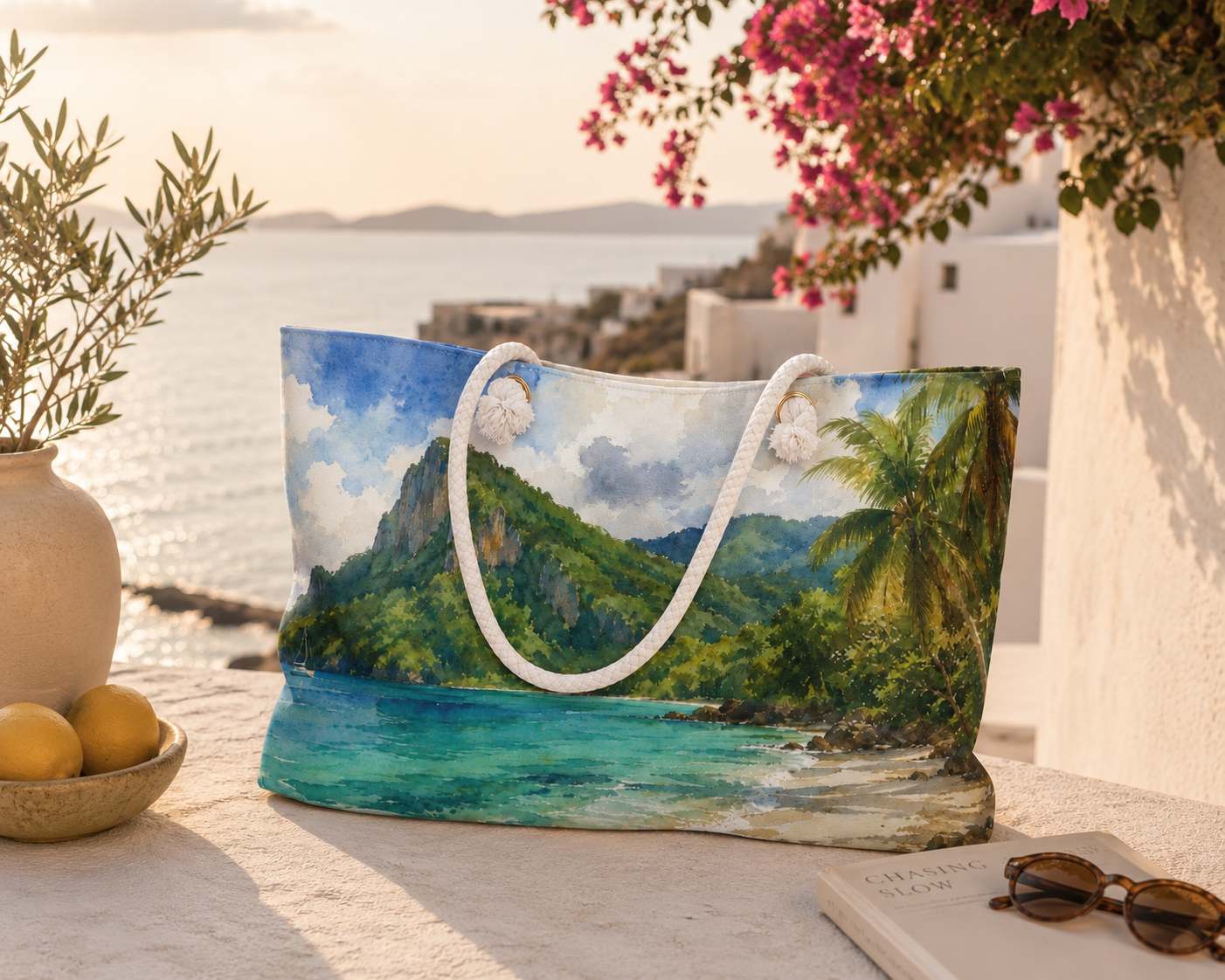Tropical Paradise Weekender Bag