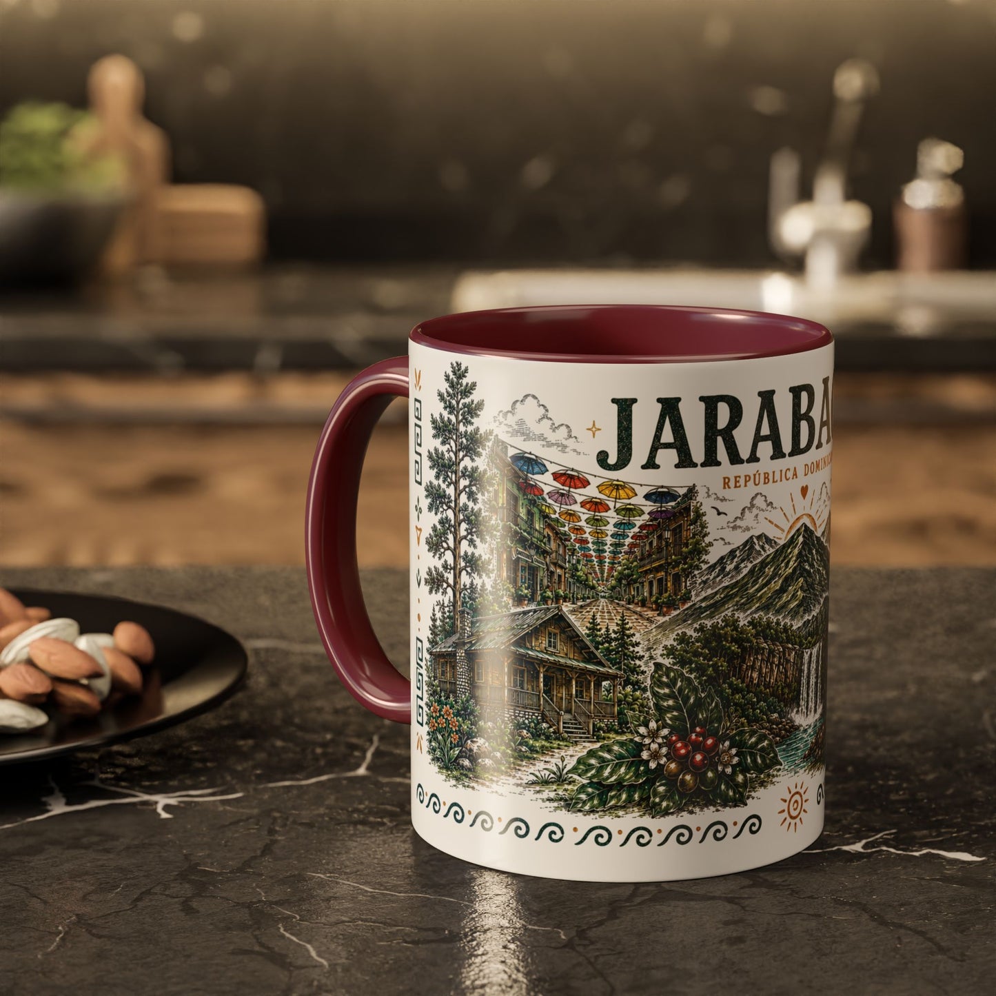 Jarabacoa Dominican Republic Mug | Vintage Dominican Heritage Coffee Cup