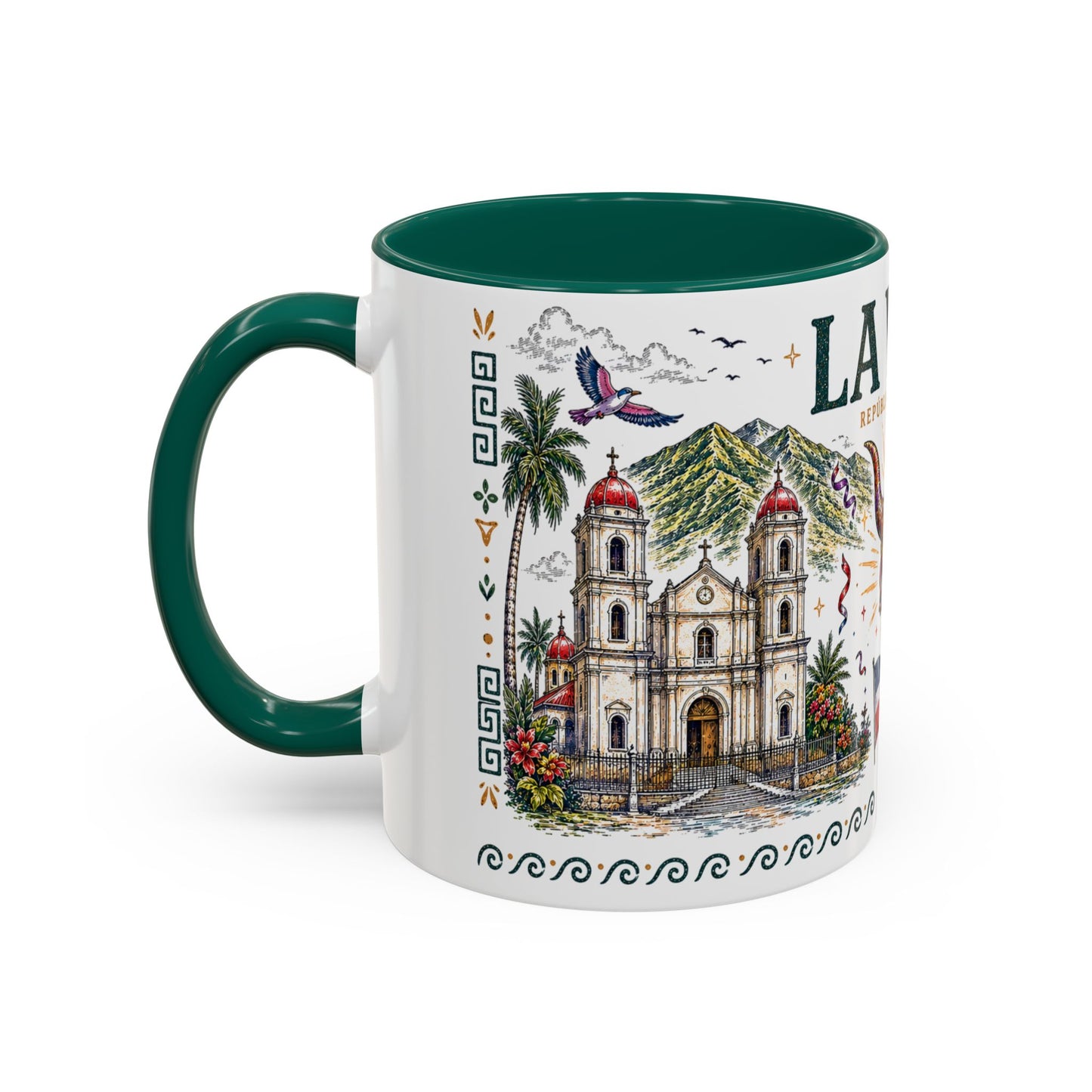 La Vega Dominican Republic Mug | Vintage Dominican Heritage Coffee Cup