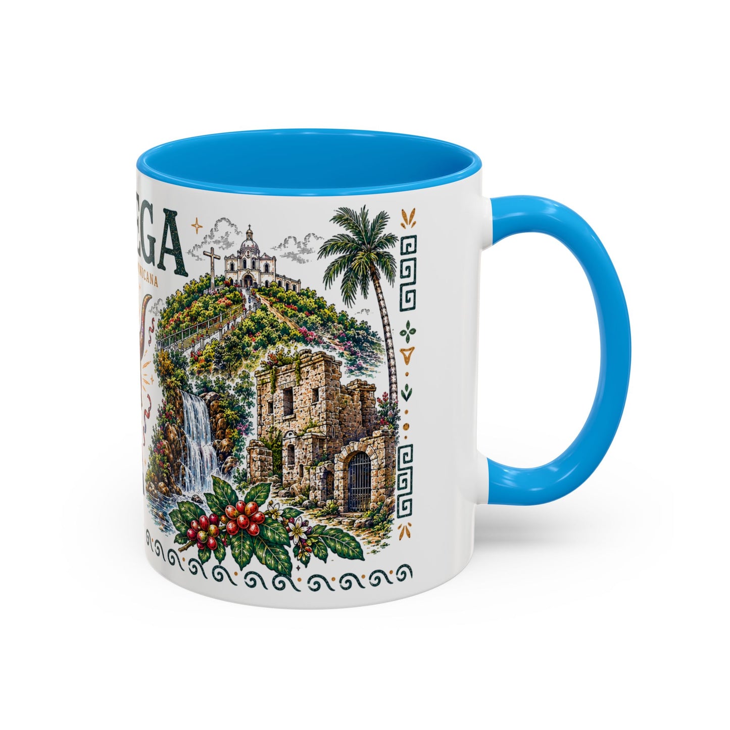 La Vega Dominican Republic Mug | Vintage Dominican Heritage Coffee Cup