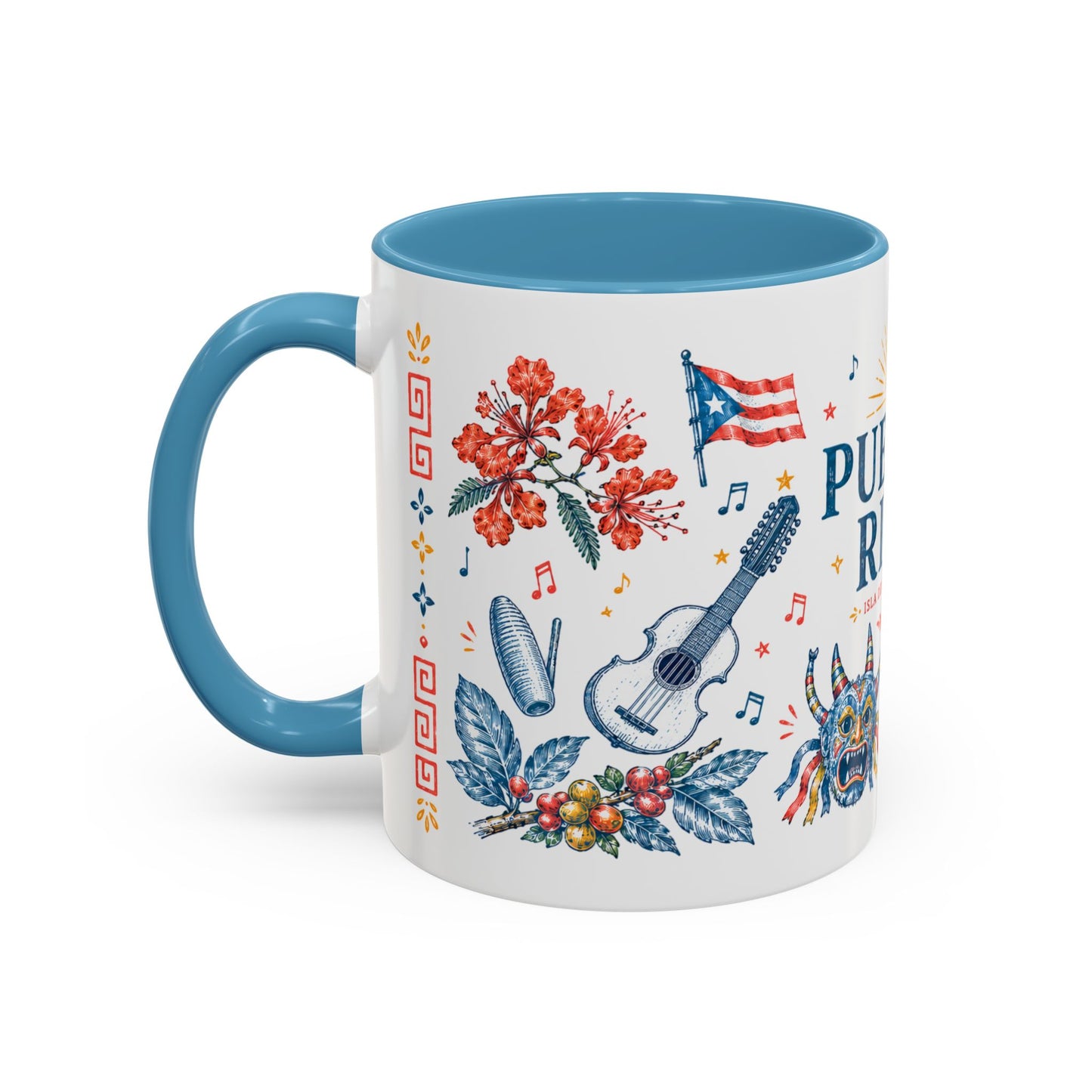 Puerto Rico Ceramic Coffee Mug | Travel Souvenir