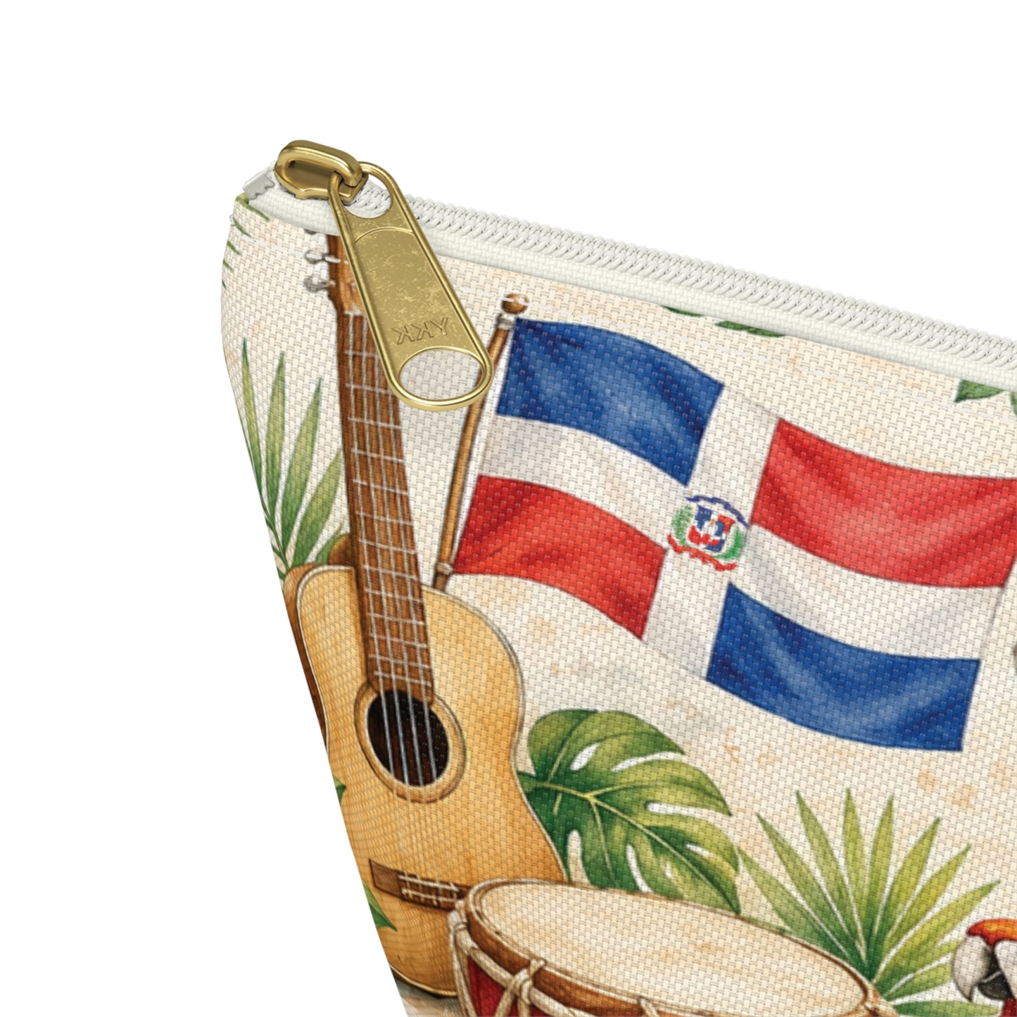 Dominican Republic Travel Pouch | Zipper Makeup Bag