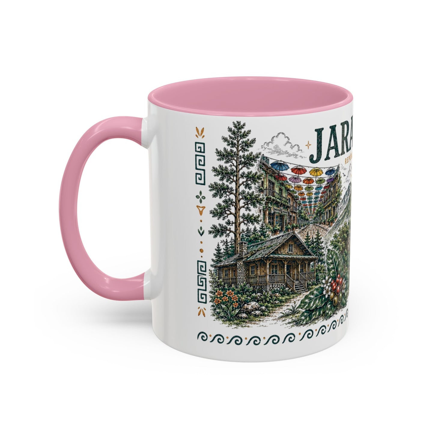 Jarabacoa Dominican Republic Mug | Vintage Dominican Heritage Coffee Cup