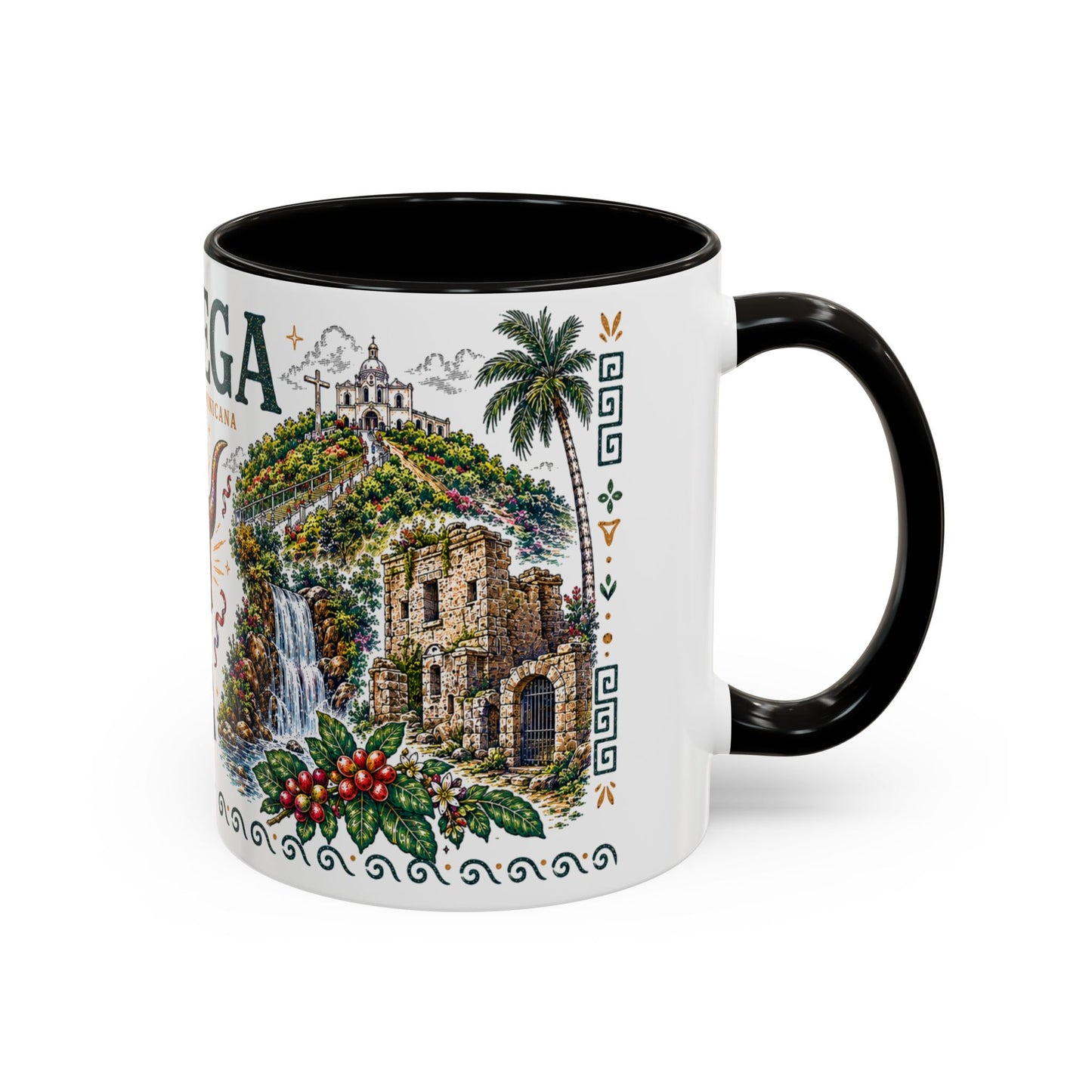 La Vega Dominican Republic Mug | Vintage Dominican Heritage Coffee Cup