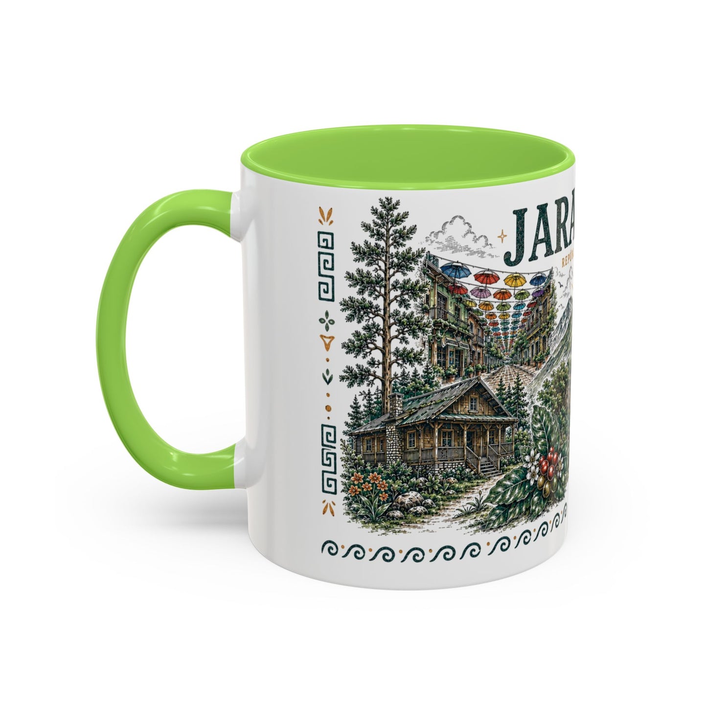 Jarabacoa Dominican Republic Mug | Vintage Dominican Heritage Coffee Cup