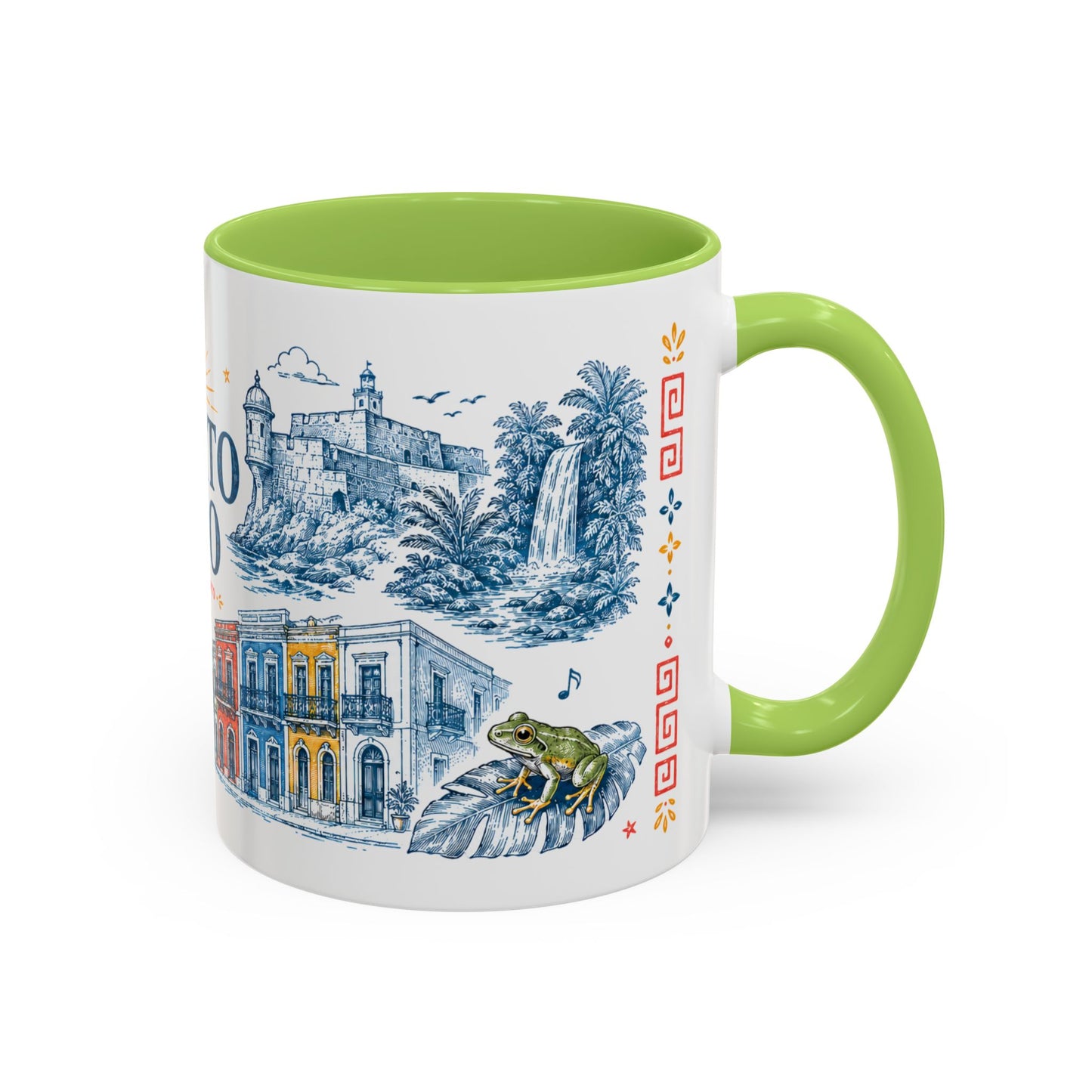 Puerto Rico Ceramic Coffee Mug | Travel Souvenir