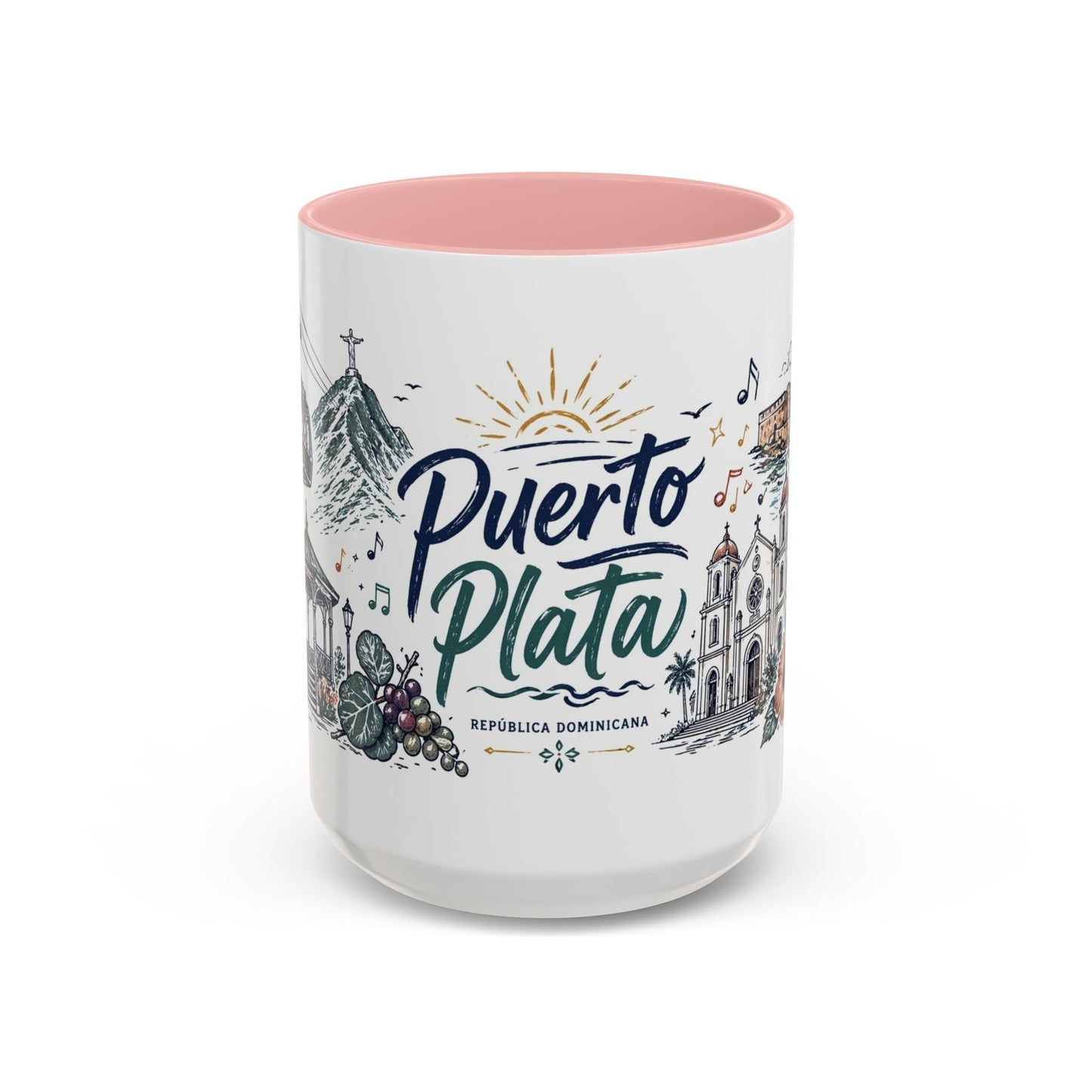 Puerto Plata Coffee Mug — Dominican Republic Travel Souvenir