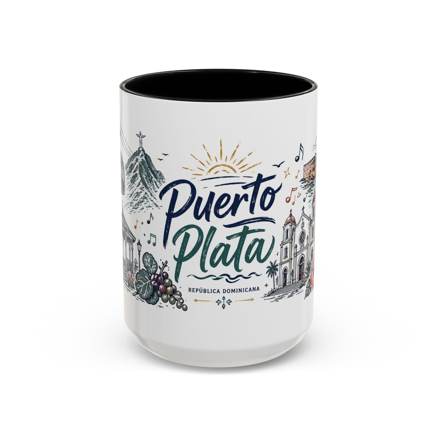 Puerto Plata Coffee Mug — Dominican Republic Travel Souvenir