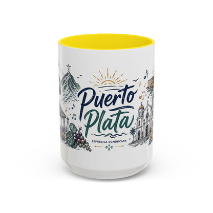 Puerto Plata Coffee Mug — Dominican Republic Travel Souvenir