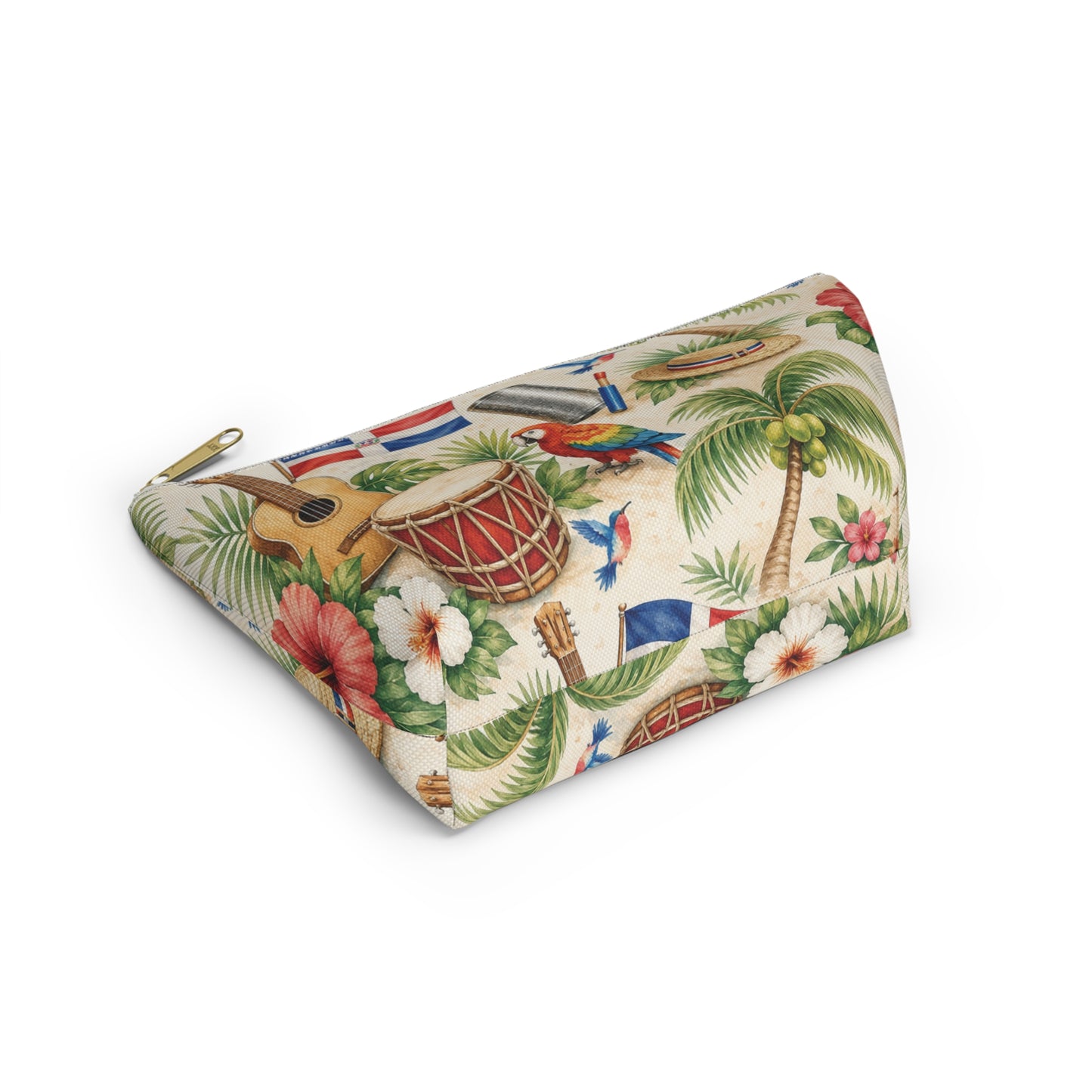 Dominican Republic Travel Pouch | Zipper Makeup Bag