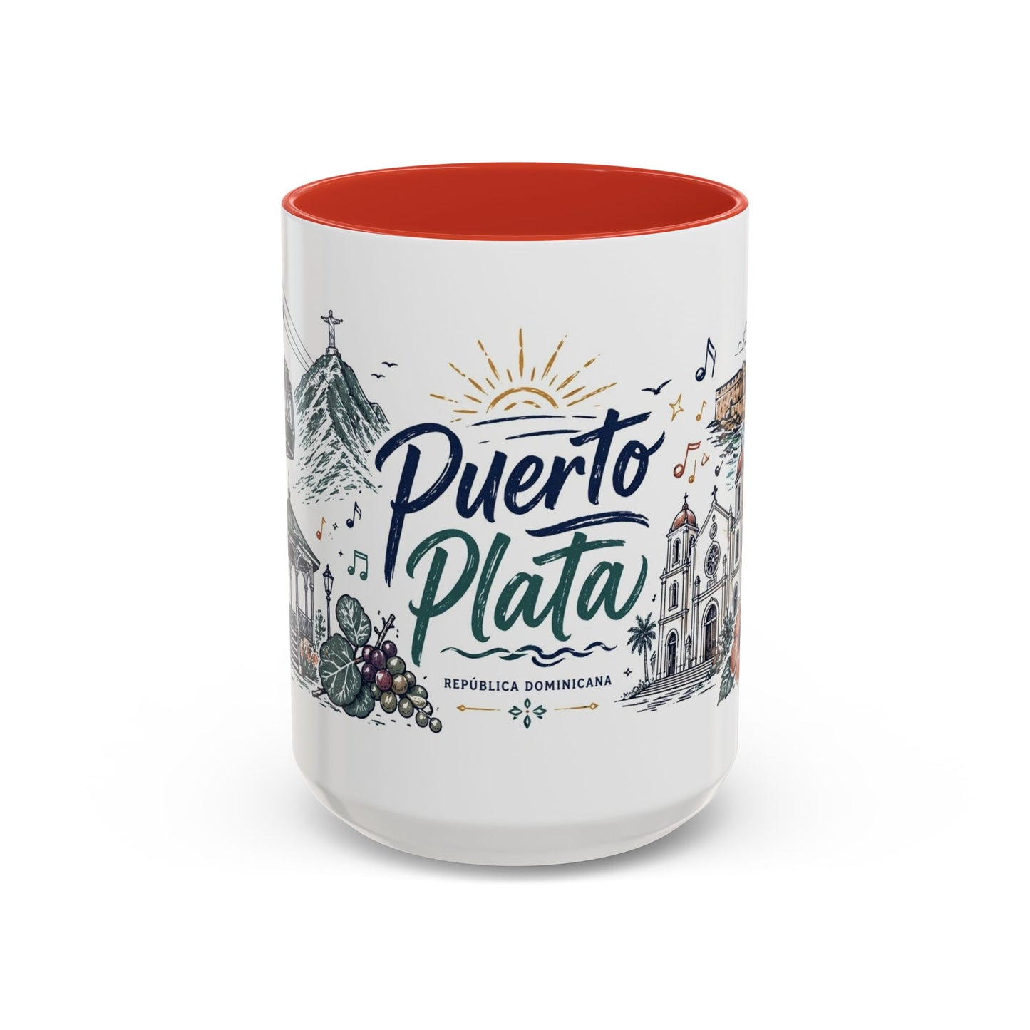 Puerto Plata Coffee Mug — Dominican Republic Travel Souvenir