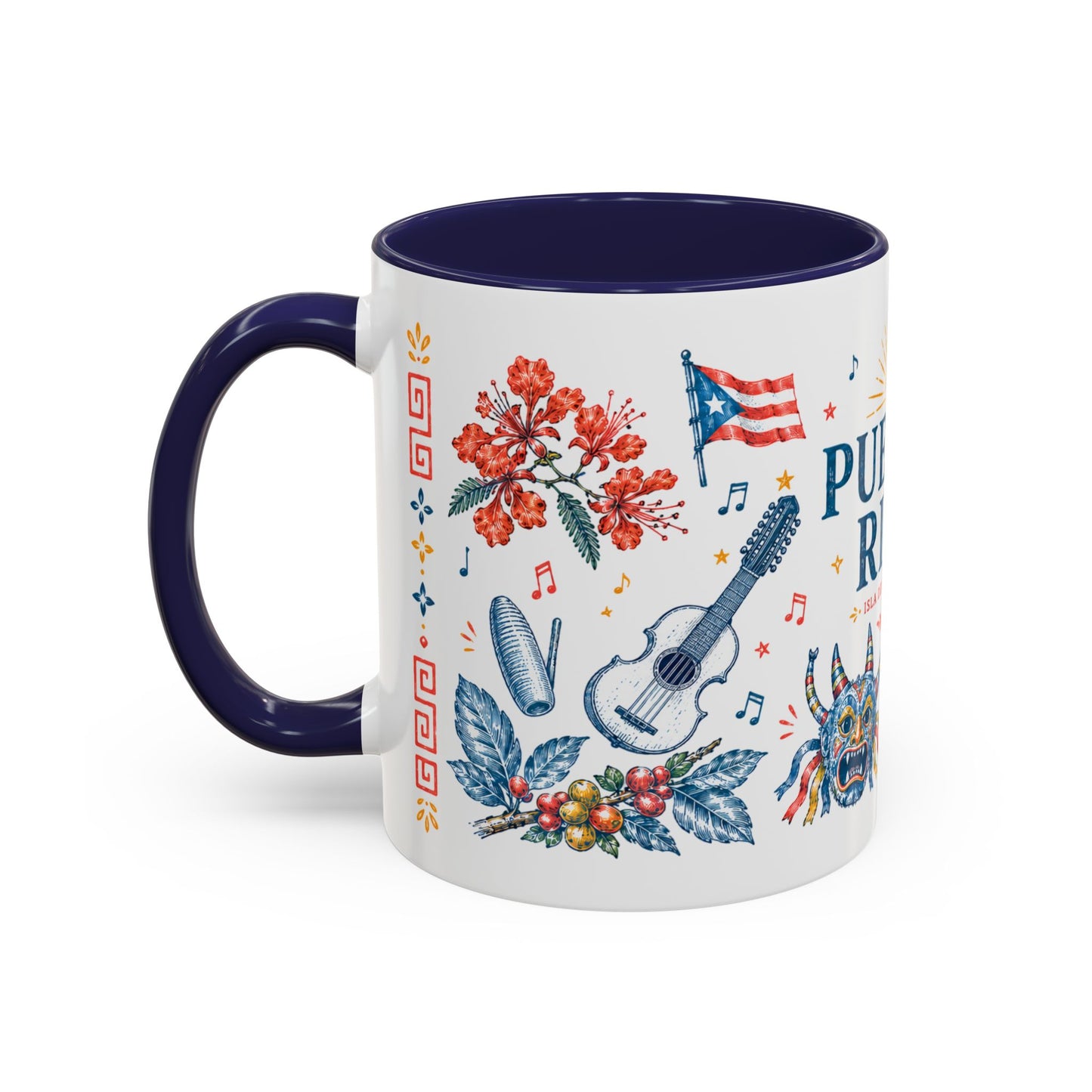 Puerto Rico Ceramic Coffee Mug | Travel Souvenir
