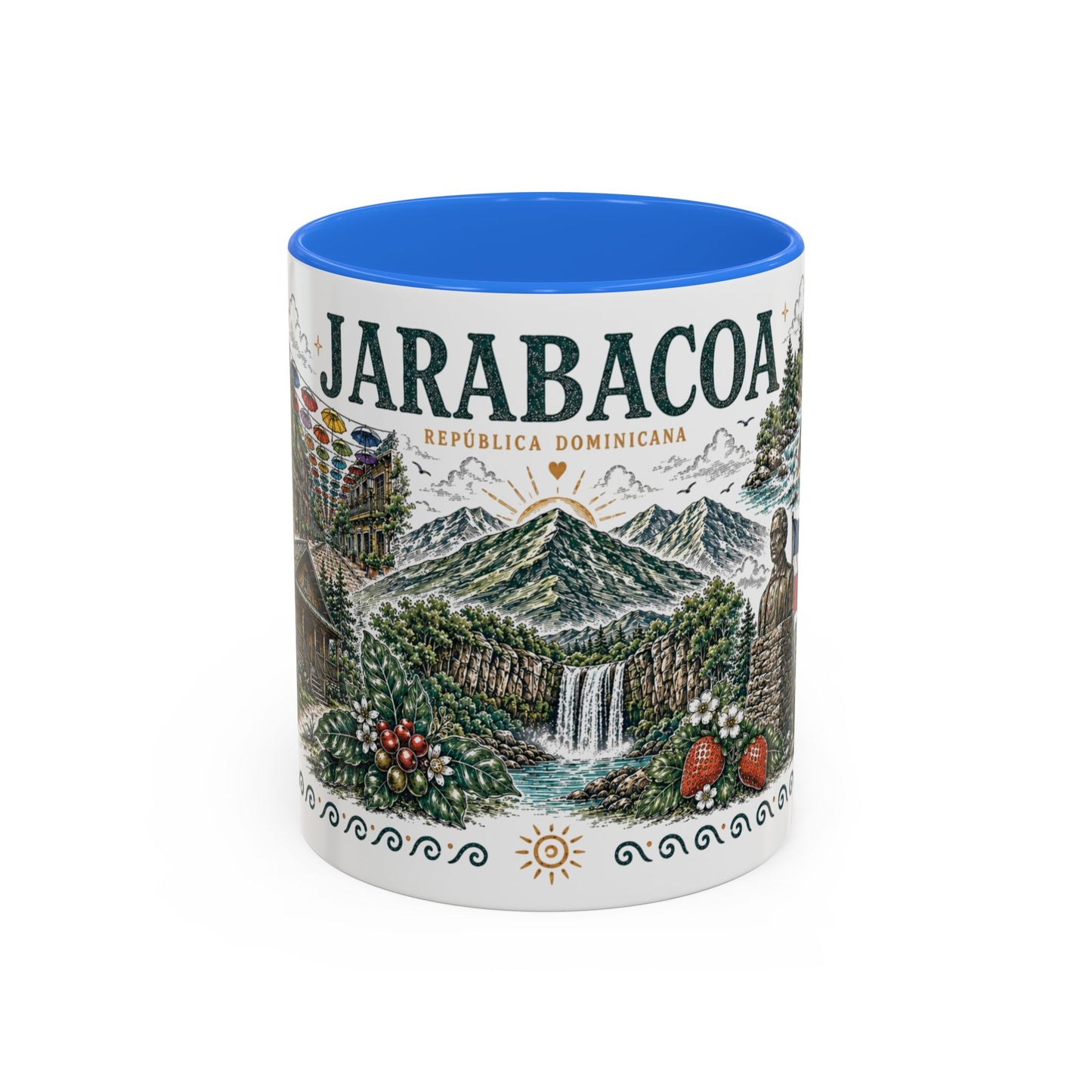 Jarabacoa Dominican Republic Mug | Vintage Dominican Heritage Coffee Cup