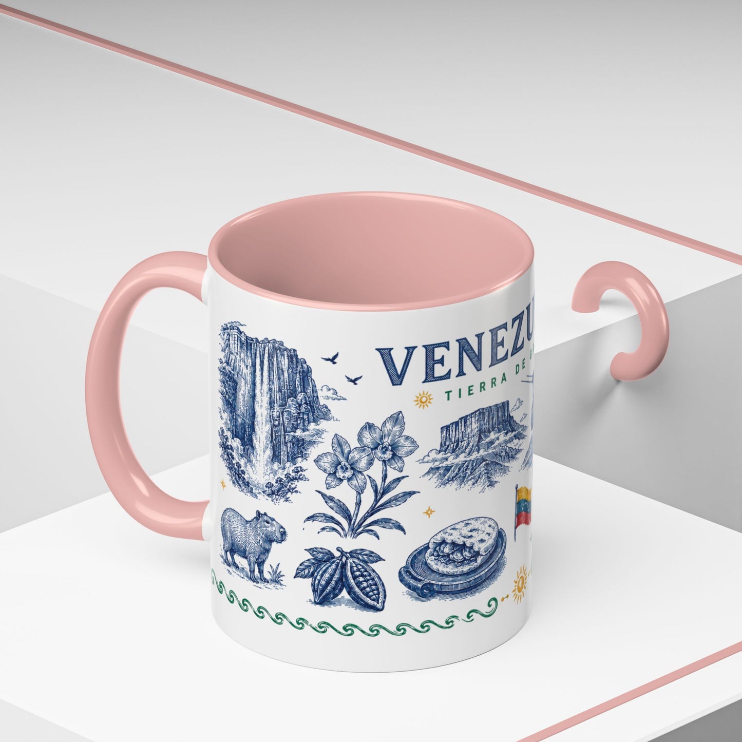 Venezuela Ceramic Coffee Mug | Travel Souvenir