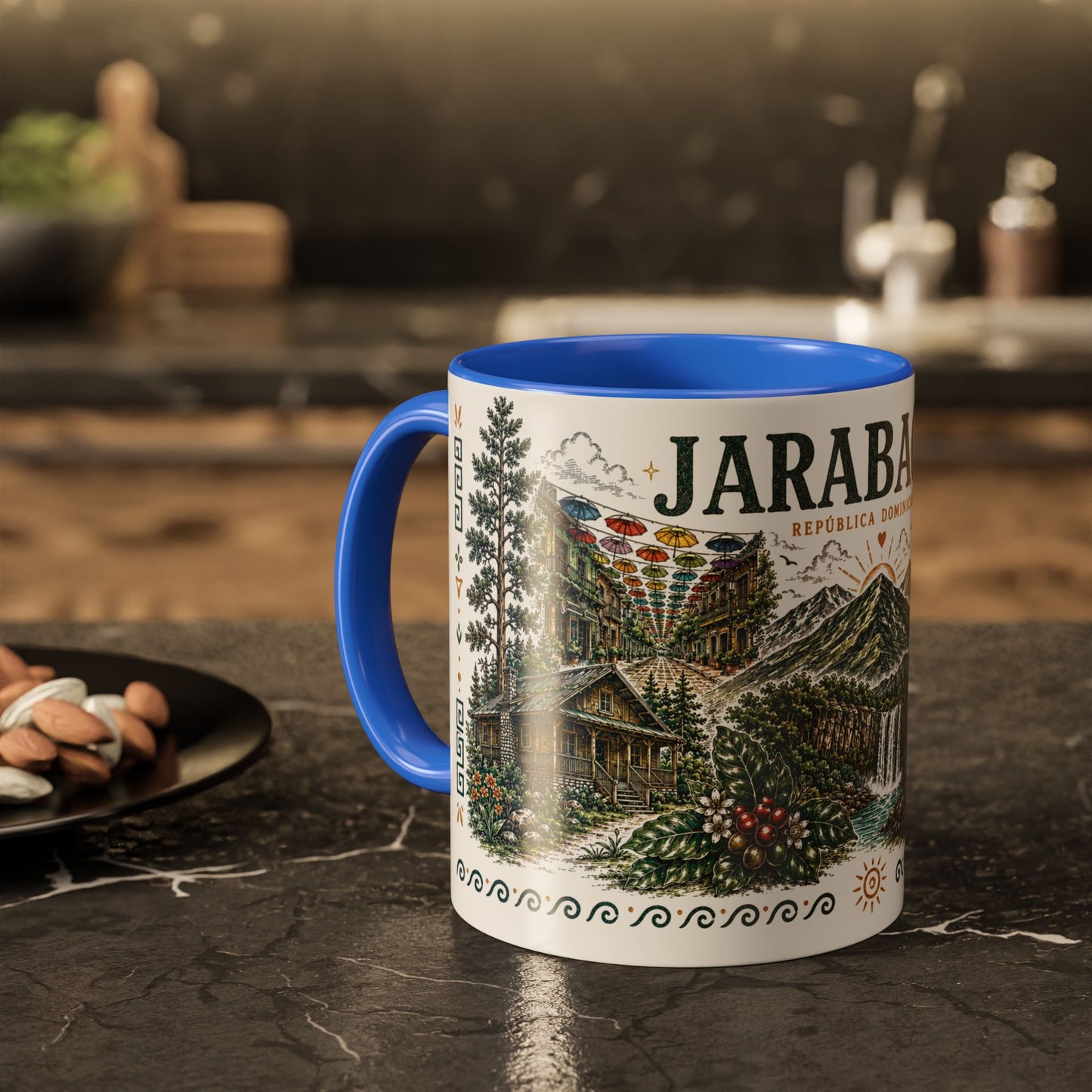 Jarabacoa Dominican Republic Mug | Vintage Dominican Heritage Coffee Cup
