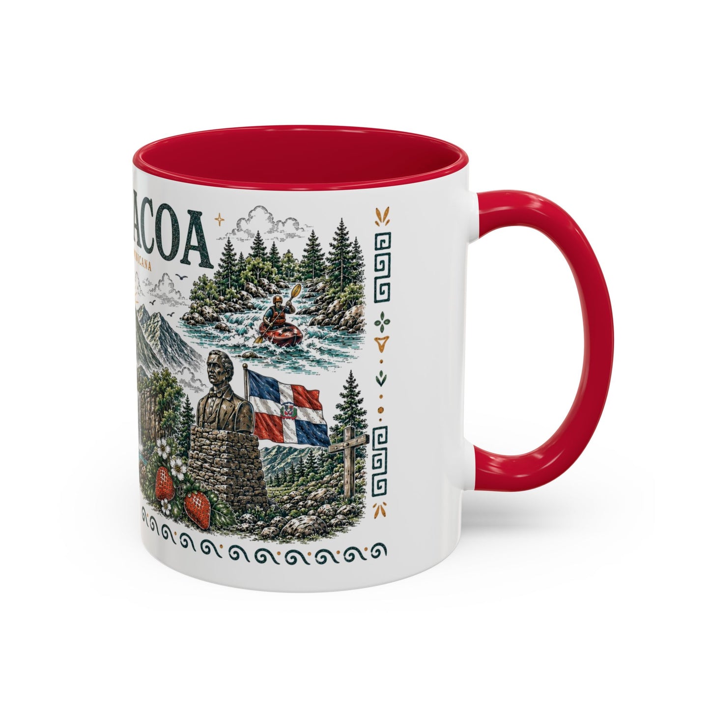 Jarabacoa Dominican Republic Mug | Vintage Dominican Heritage Coffee Cup