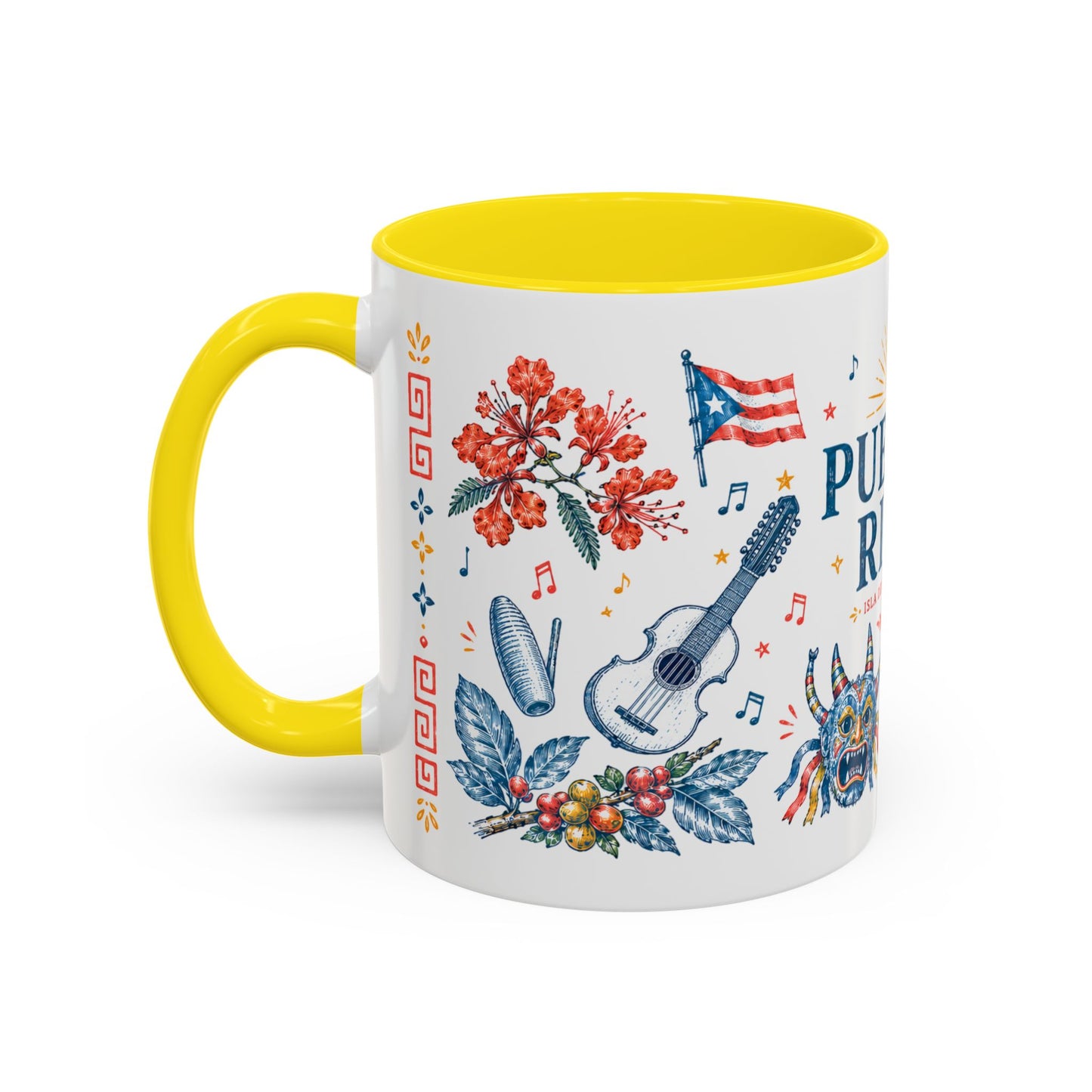 Puerto Rico Ceramic Coffee Mug | Travel Souvenir