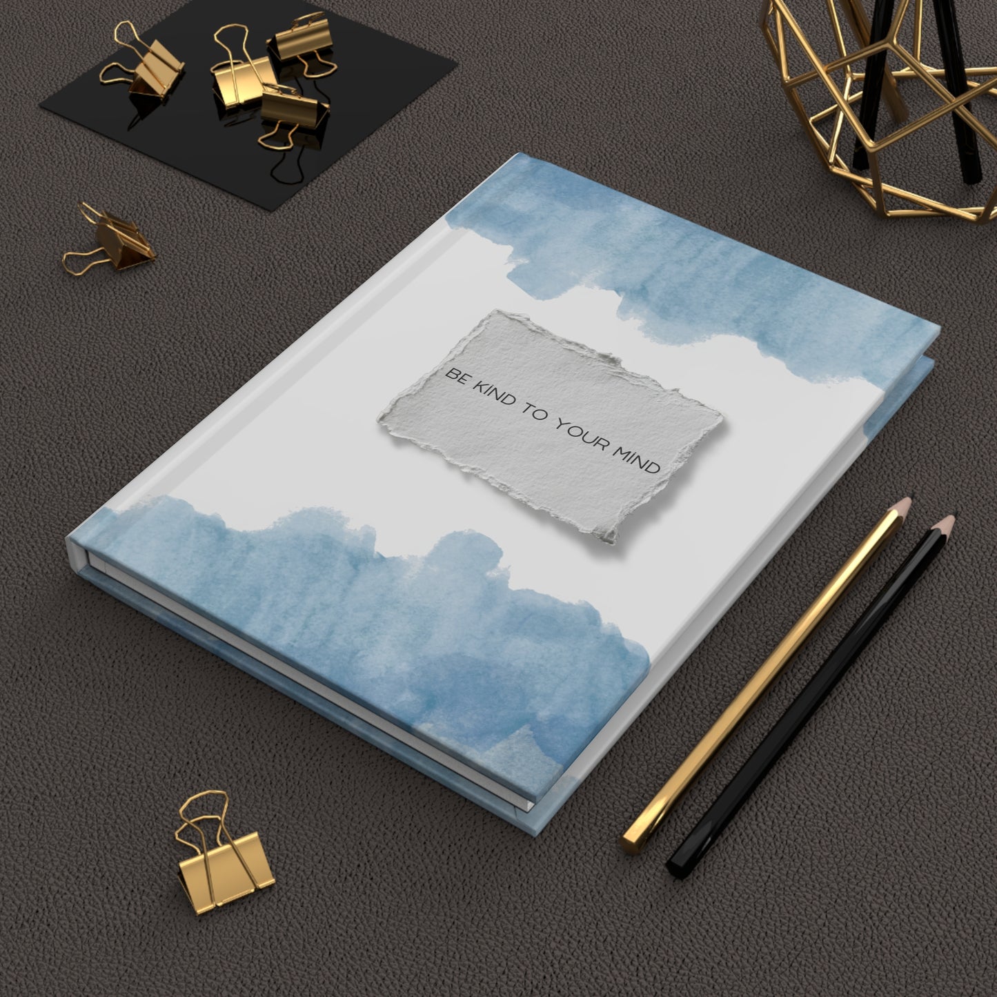Be Kind to Your Mind | Watercolor Mental Wellness Journal