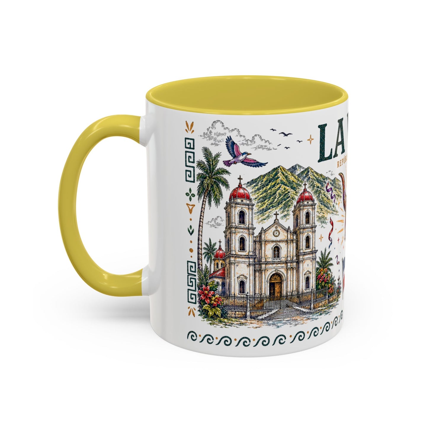 La Vega Dominican Republic Mug | Vintage Dominican Heritage Coffee Cup