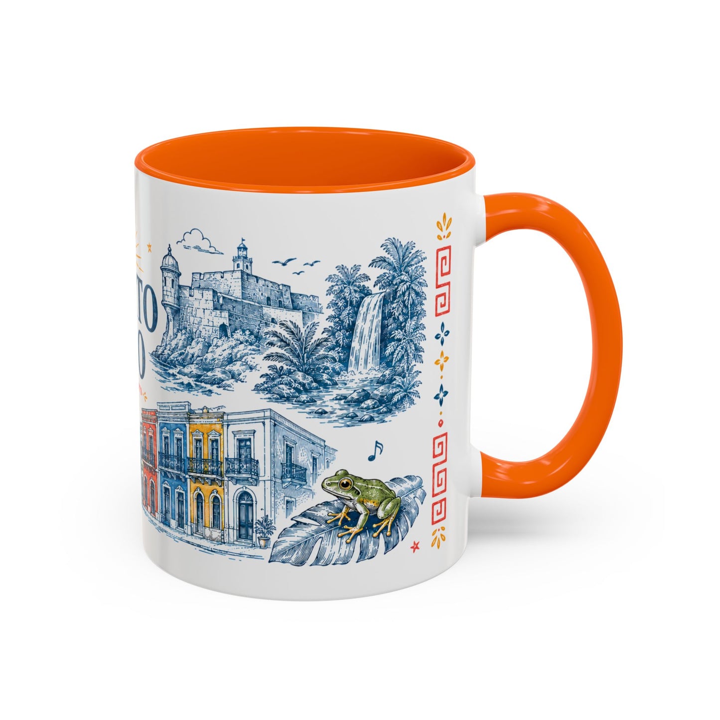 Puerto Rico Ceramic Coffee Mug | Travel Souvenir
