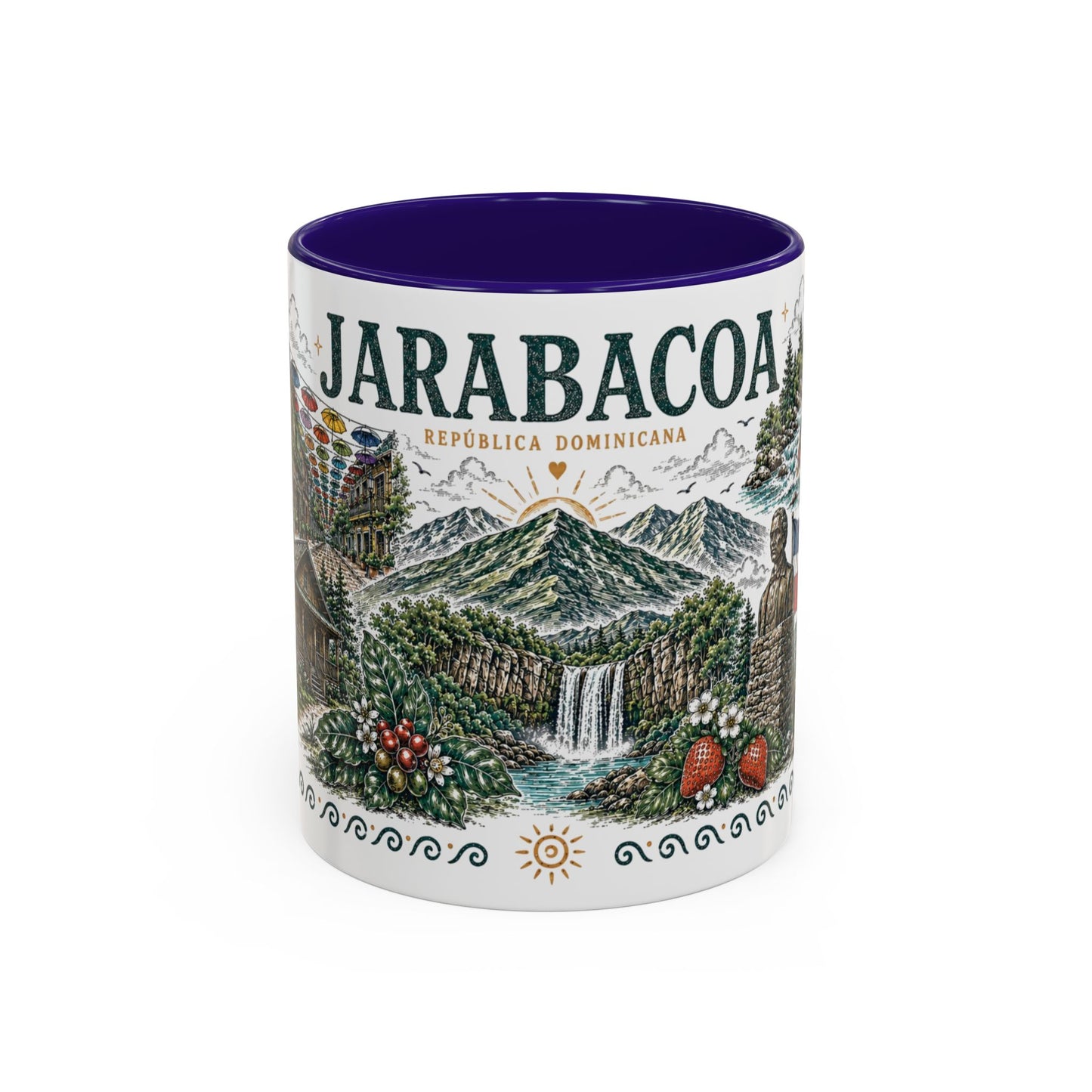 Jarabacoa Dominican Republic Mug | Vintage Dominican Heritage Coffee Cup