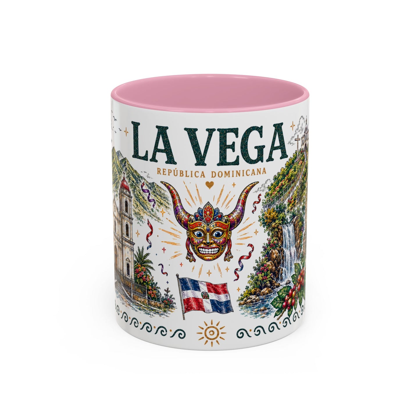 La Vega Dominican Republic Mug | Vintage Dominican Heritage Coffee Cup