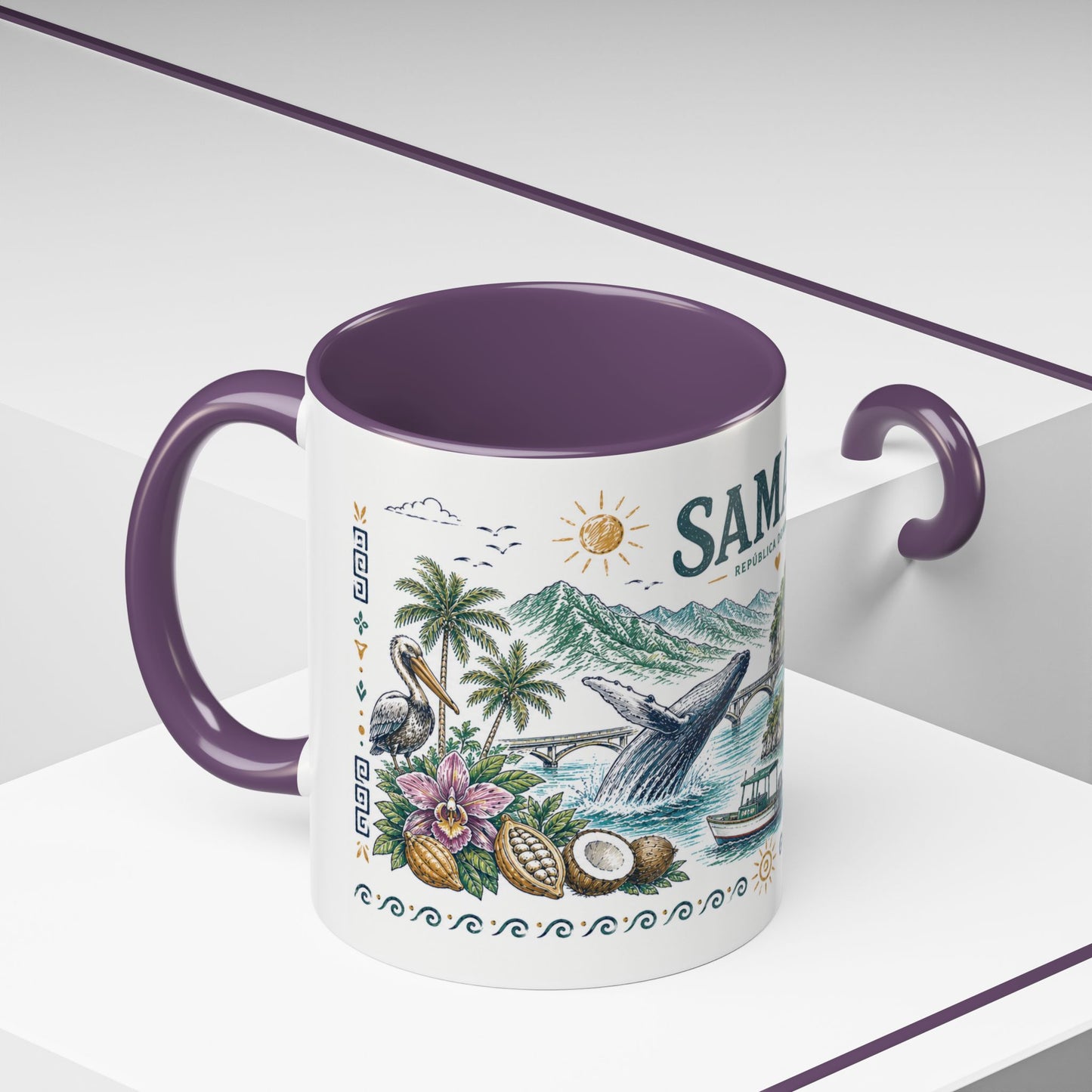 Samaná Dominican Republic Mug | Dominican Coffee Mug | Caribbean Travel Gift