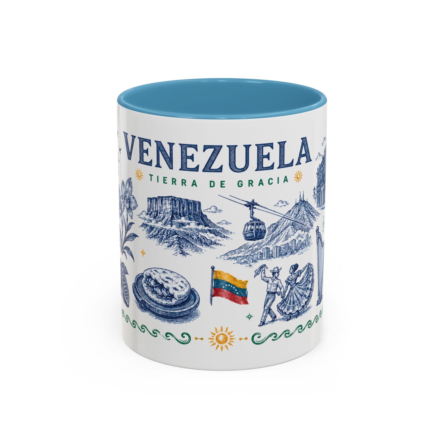 Venezuela Ceramic Coffee Mug | Travel Souvenir