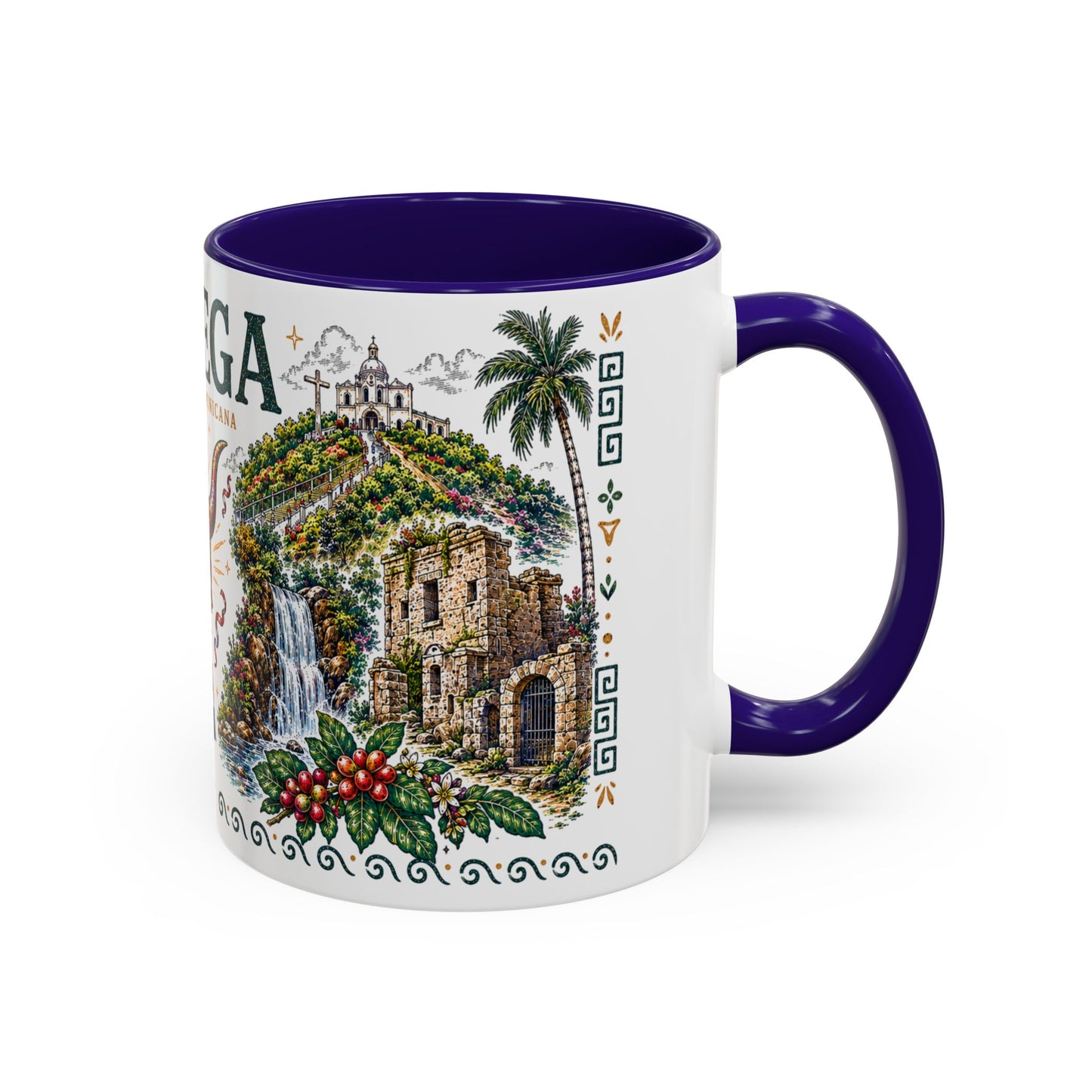 La Vega Dominican Republic Mug | Vintage Dominican Heritage Coffee Cup