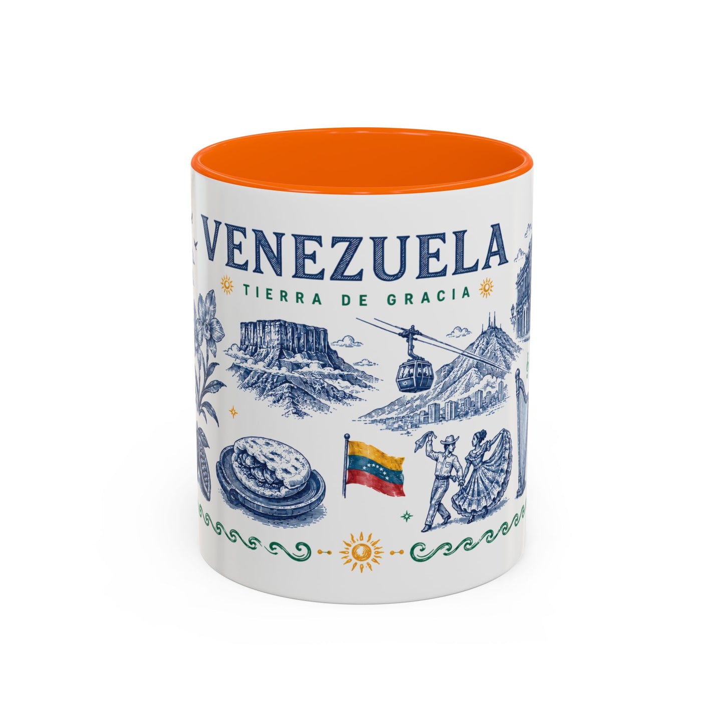 Venezuela Ceramic Coffee Mug | Travel Souvenir
