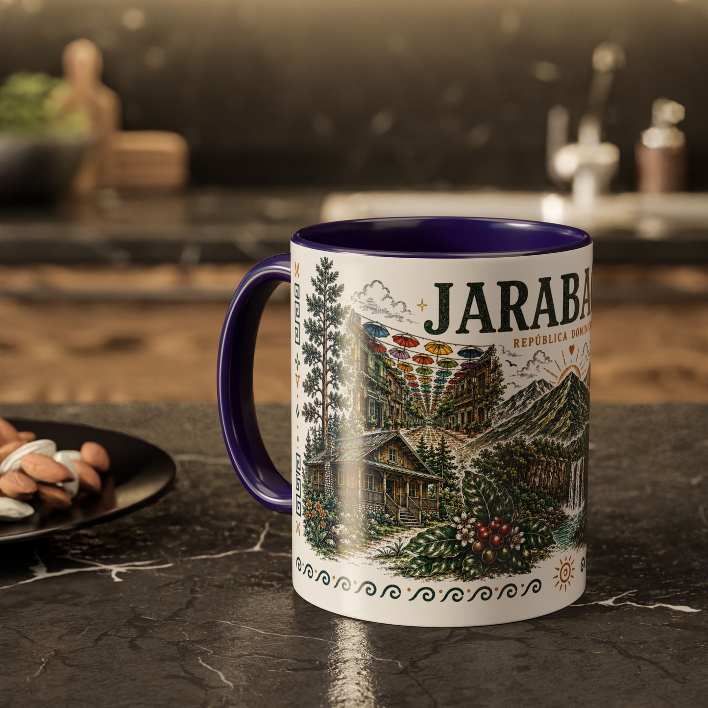 Jarabacoa Dominican Republic Mug | Vintage Dominican Heritage Coffee Cup