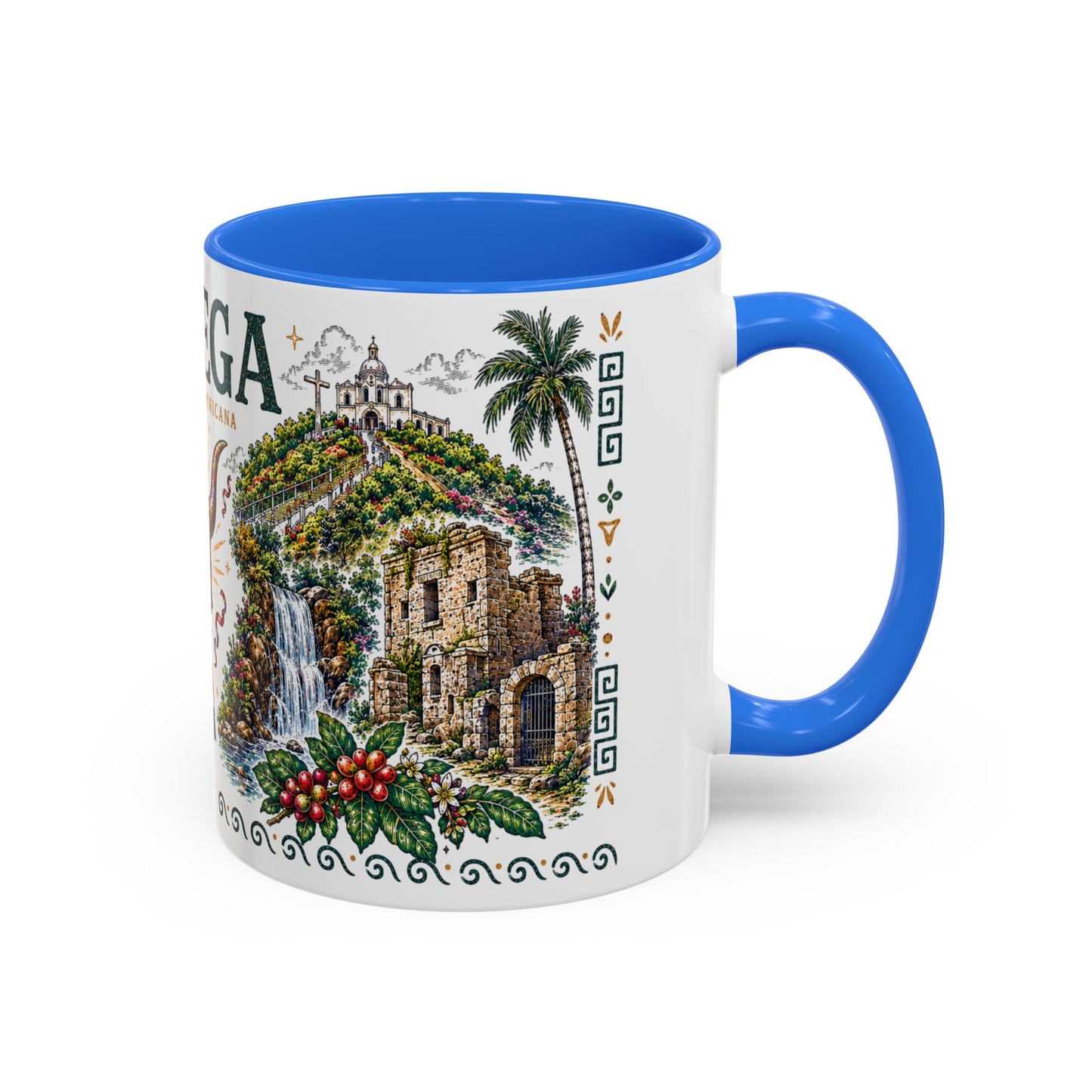 La Vega Dominican Republic Mug | Vintage Dominican Heritage Coffee Cup