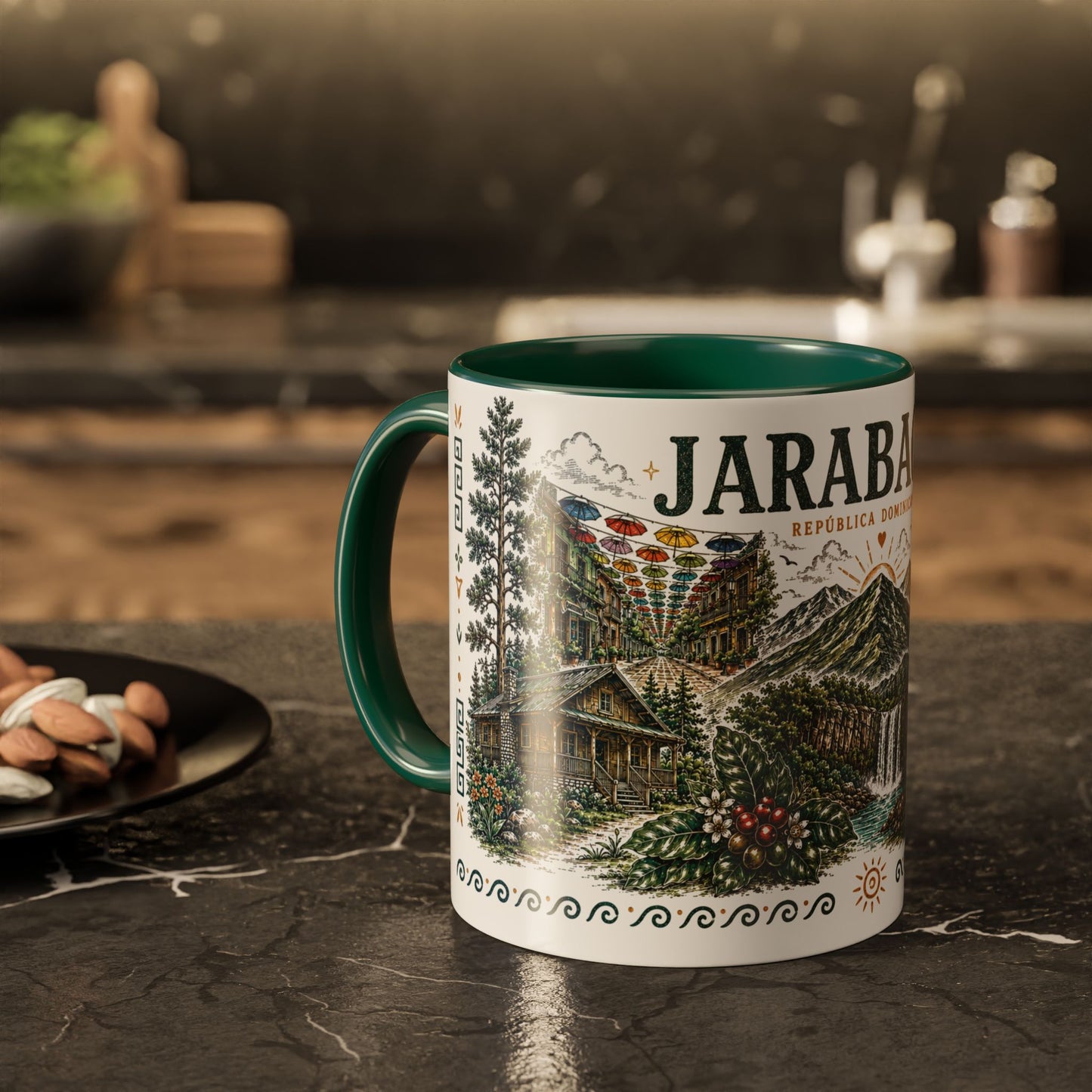 Jarabacoa Dominican Republic Mug | Vintage Dominican Heritage Coffee Cup