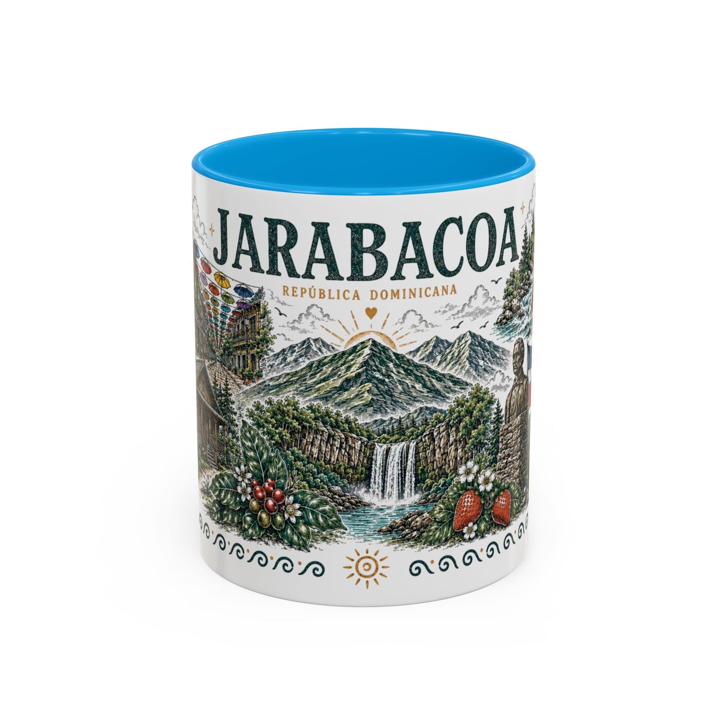Jarabacoa Dominican Republic Mug | Vintage Dominican Heritage Coffee Cup