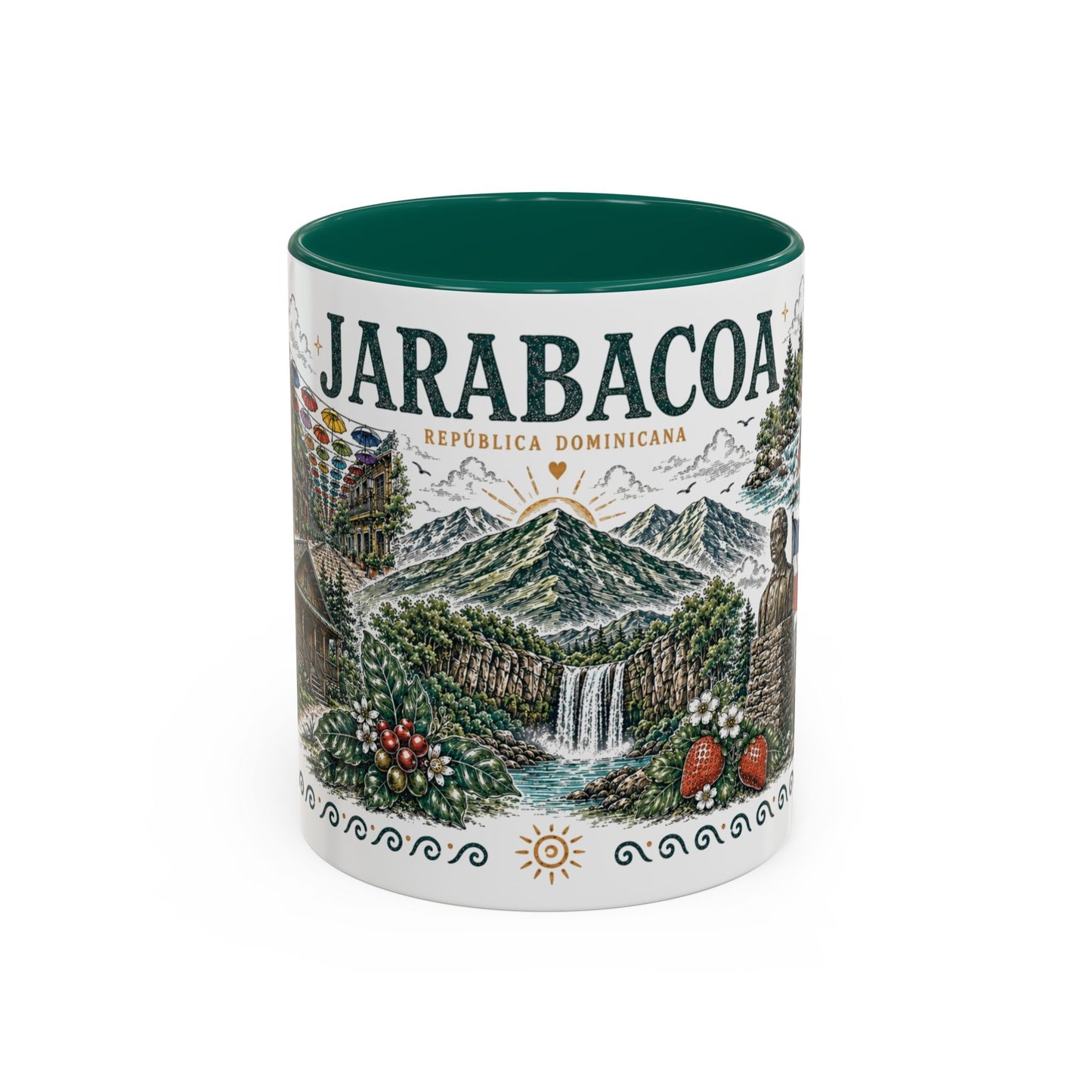 Jarabacoa Dominican Republic Mug | Vintage Dominican Heritage Coffee Cup