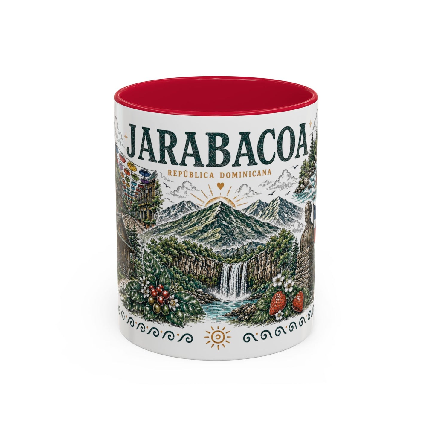 Jarabacoa Dominican Republic Mug | Vintage Dominican Heritage Coffee Cup