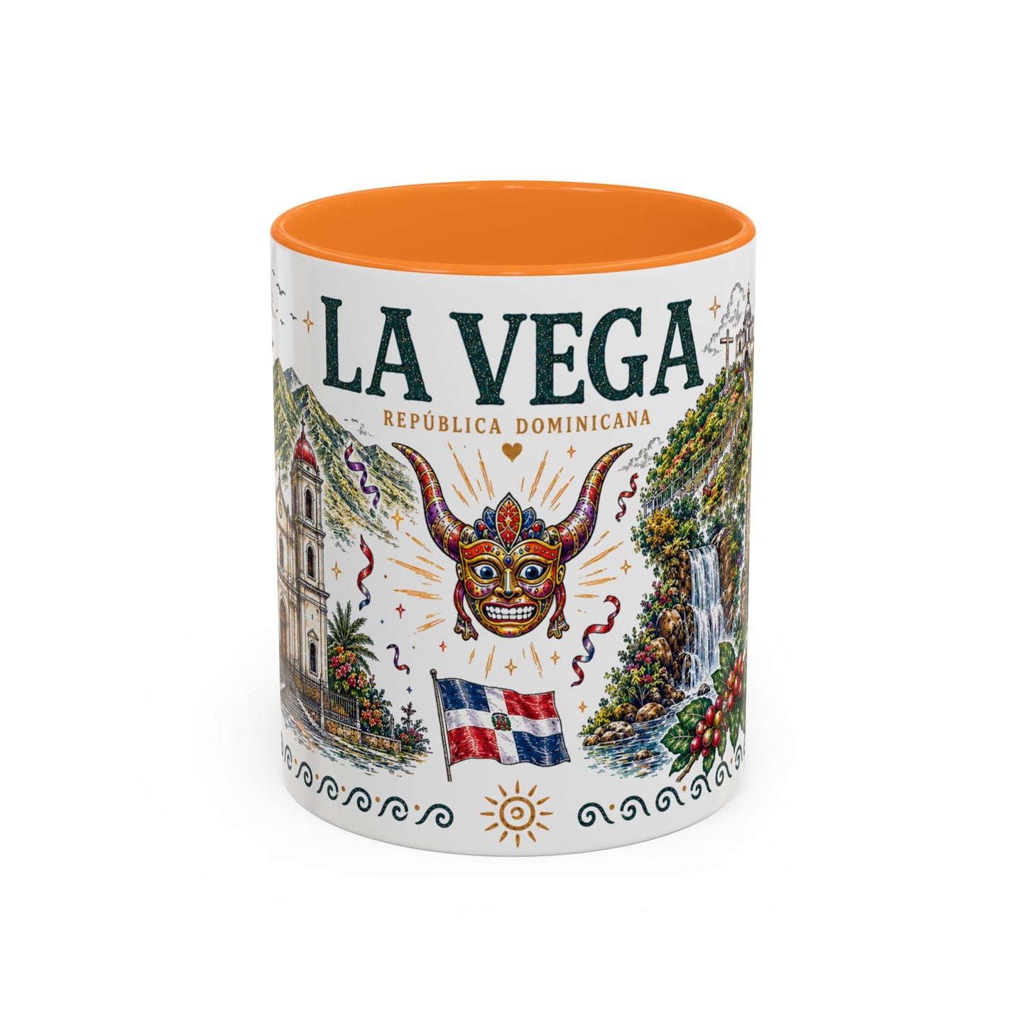 La Vega Dominican Republic Mug | Vintage Dominican Heritage Coffee Cup