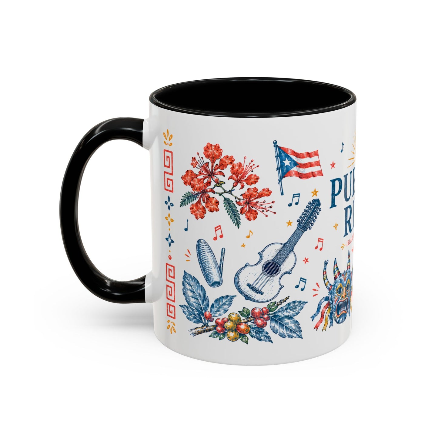 Puerto Rico Ceramic Coffee Mug | Travel Souvenir