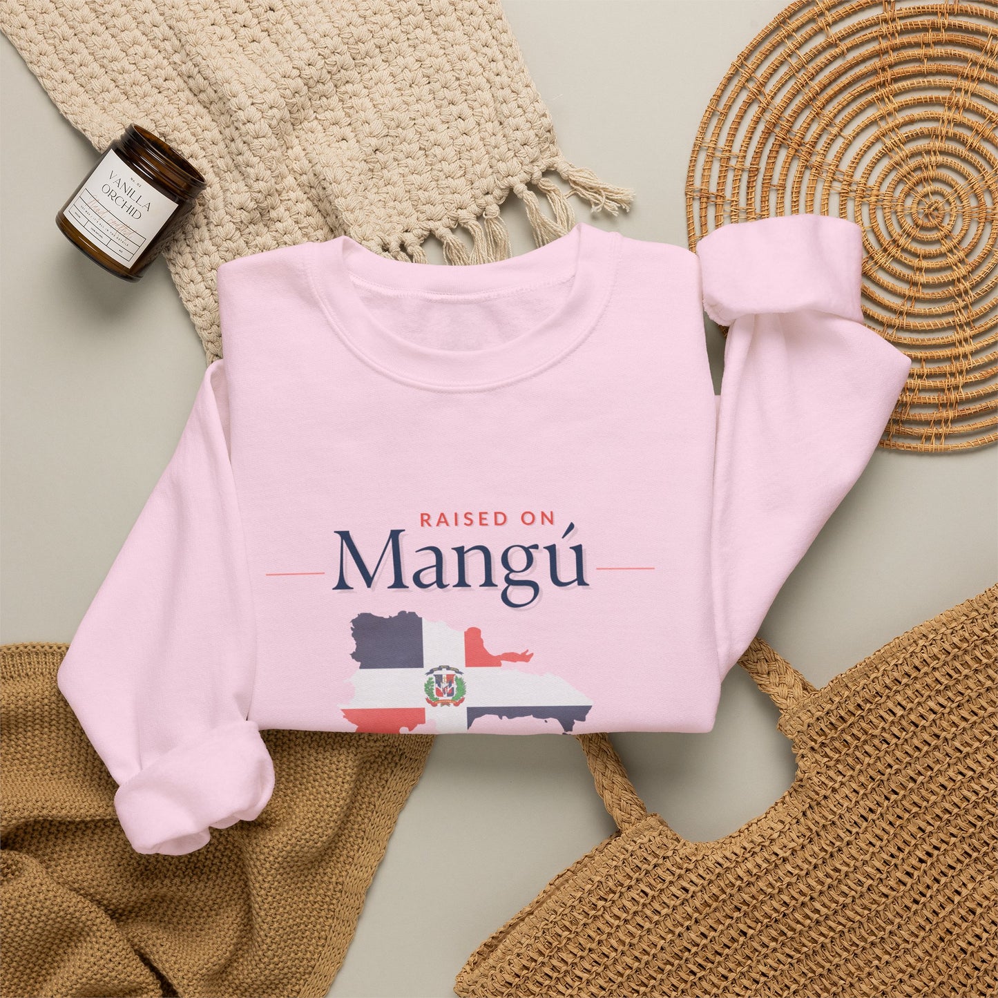 Raised on Mangú, Trained to Save Lives Sweatshirt | Dominican Healthcare Worker Crewneck