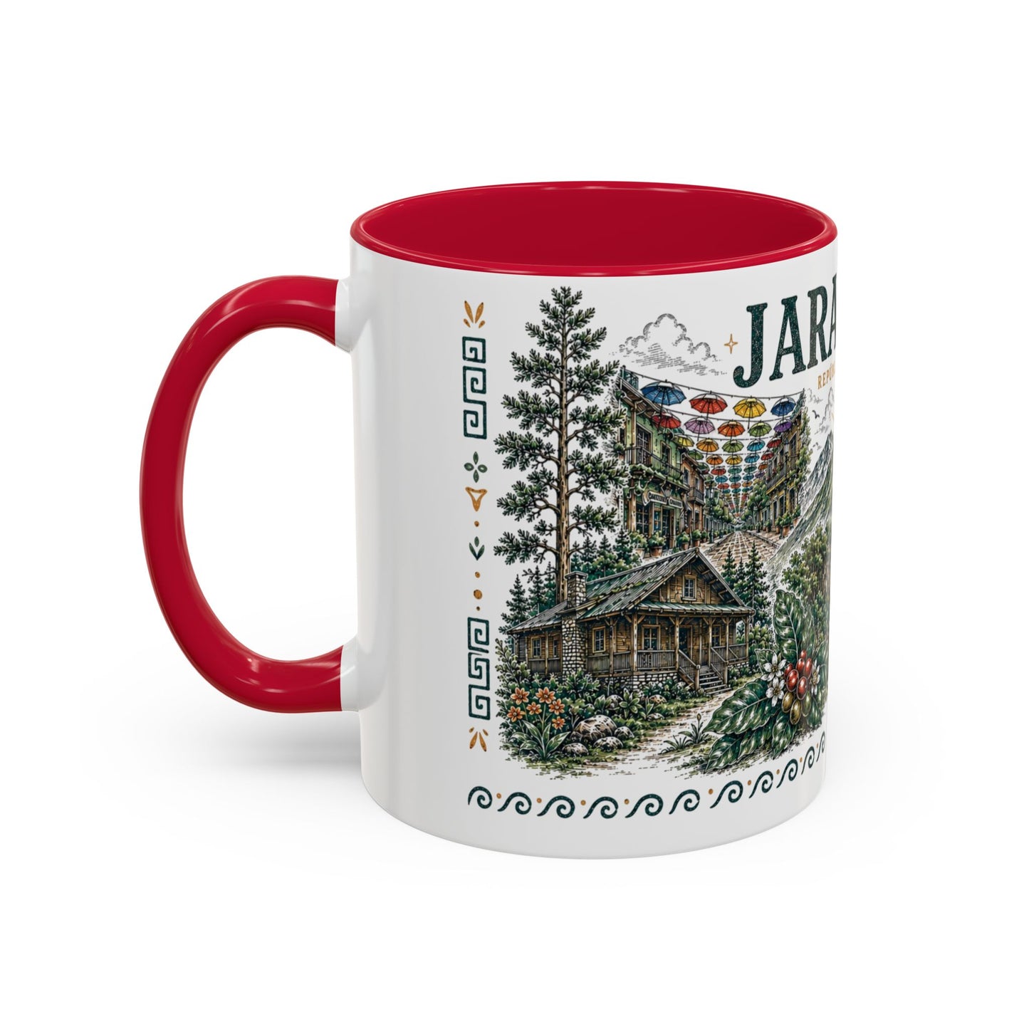 Jarabacoa Dominican Republic Mug | Vintage Dominican Heritage Coffee Cup